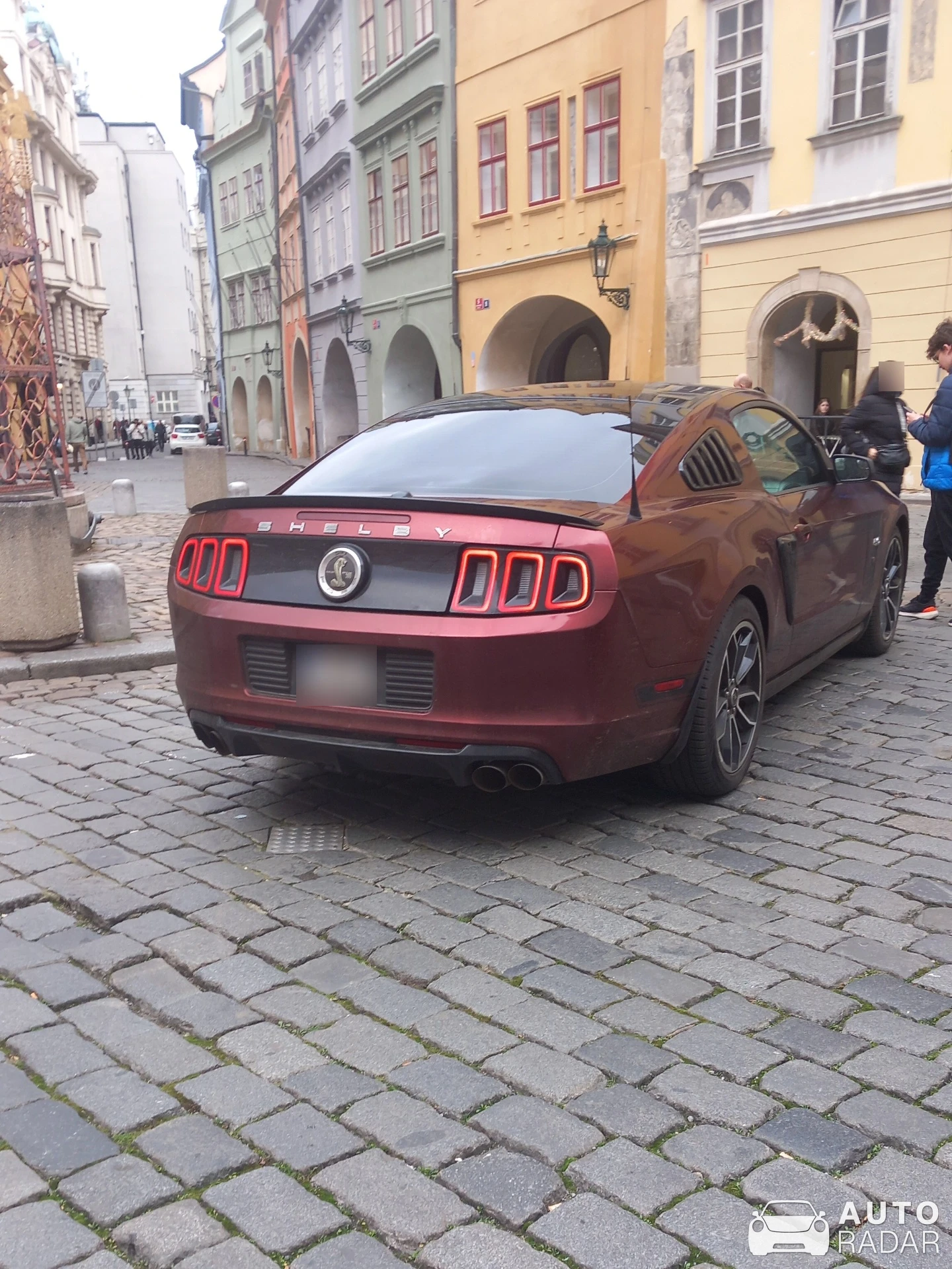 Ford Mustang GT spotted in Prague, Czechia