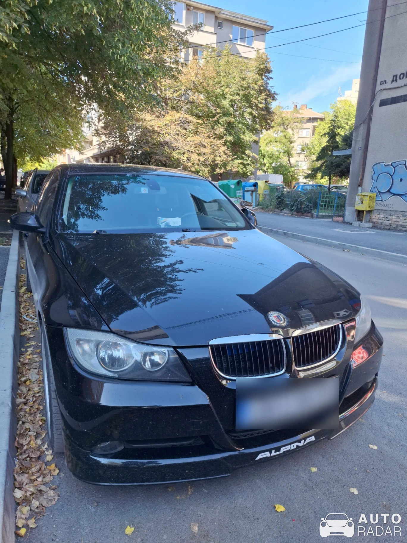 Alpina D3 Sedan spotted in Ruse