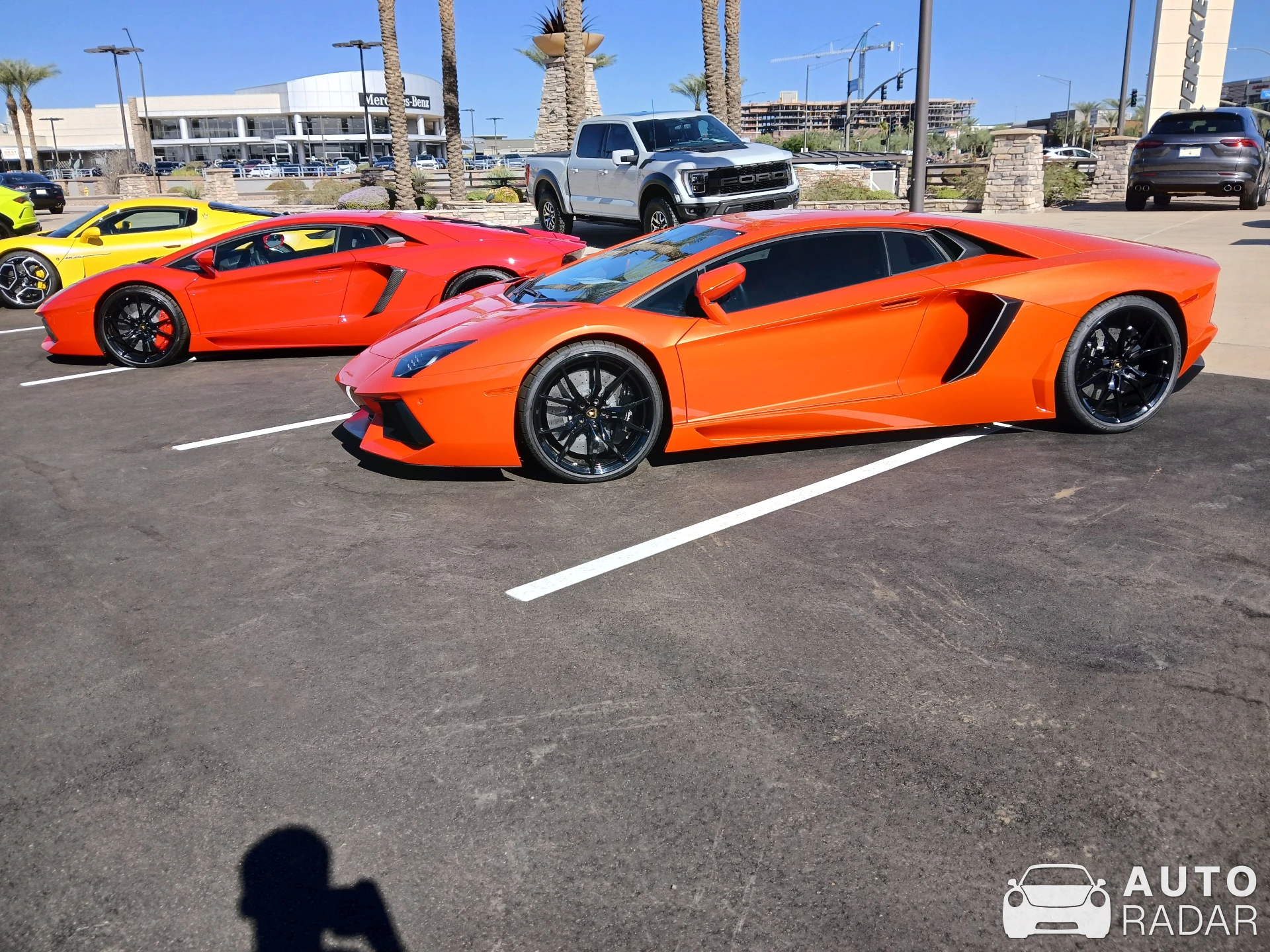 Lamborghini Aventador LP700-4 spotted in Phoenix, United States