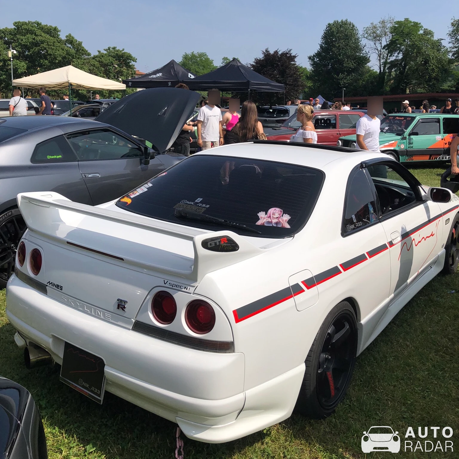 Nissan Skyline R33 V-Spec spotted in Arcisate