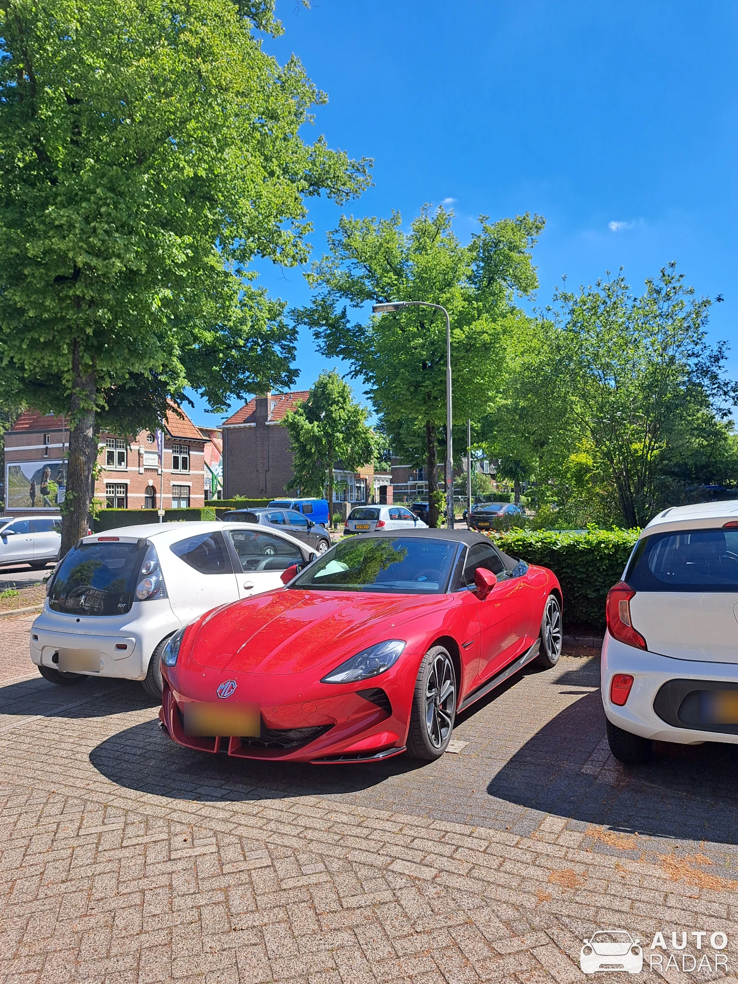 MG Cyberster spotted in Beugen