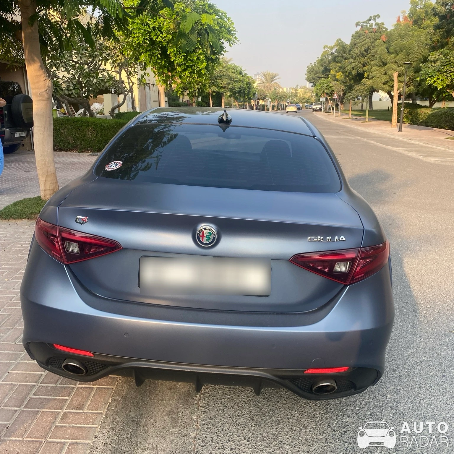 Alfa Romeo 164 Q4 spotted in Dubai