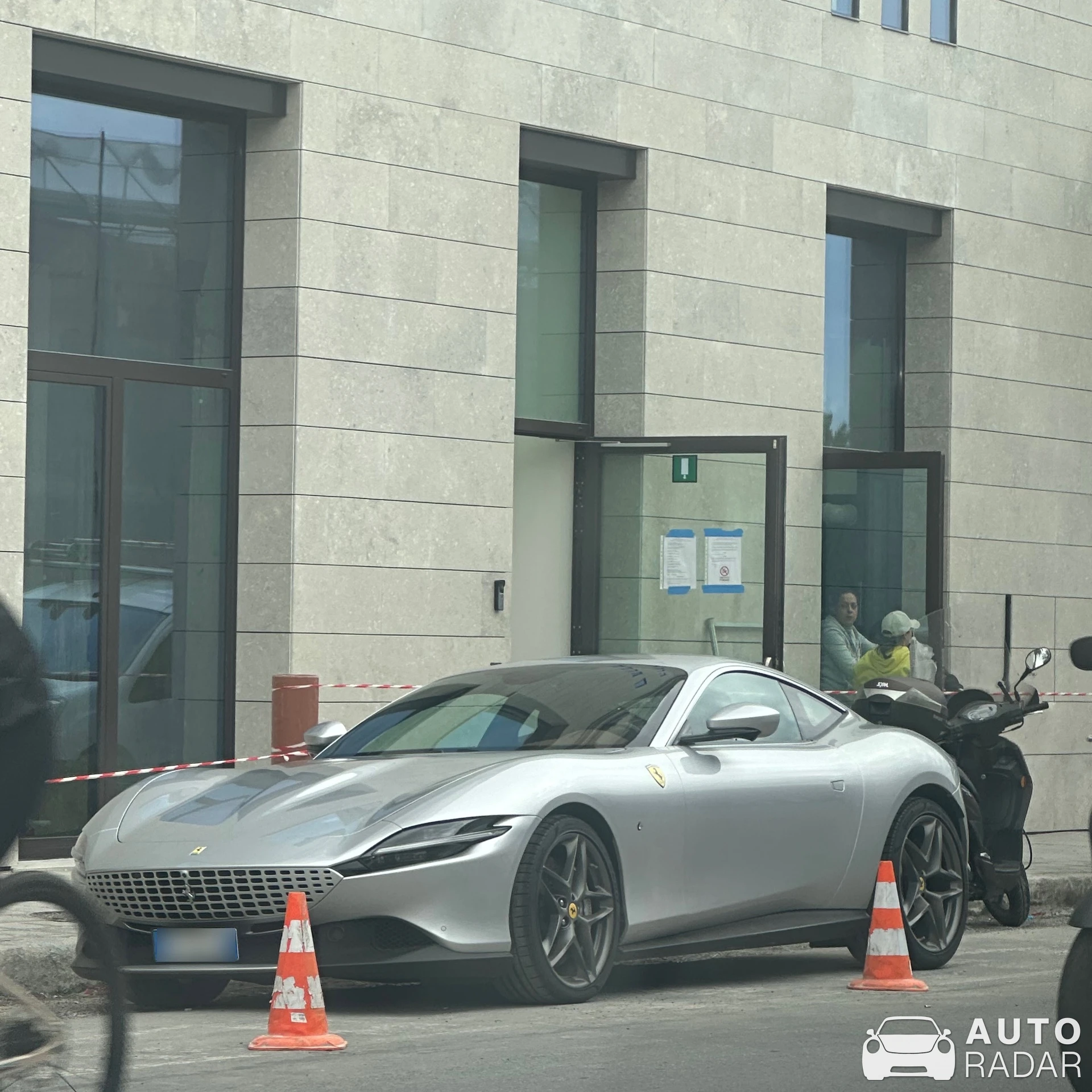 Ferrari Roma spotted in Sanremo, Italia