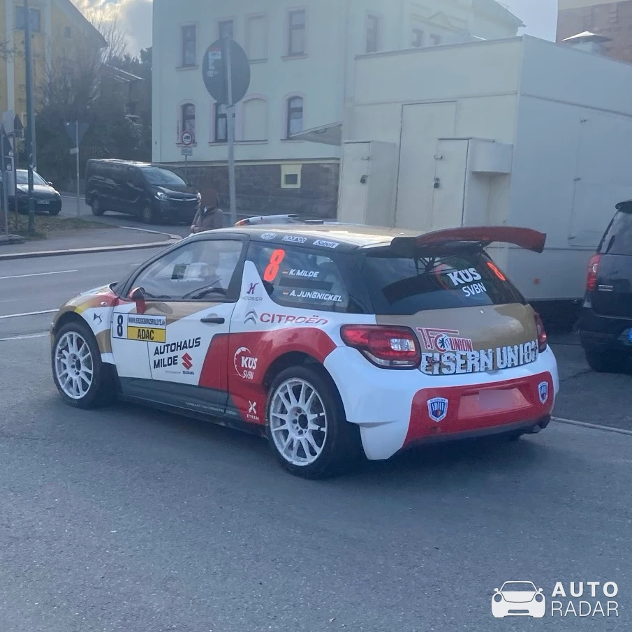 Citroën DS3 WRC spotted in Stollberg/Erzgebirge, Deutschland