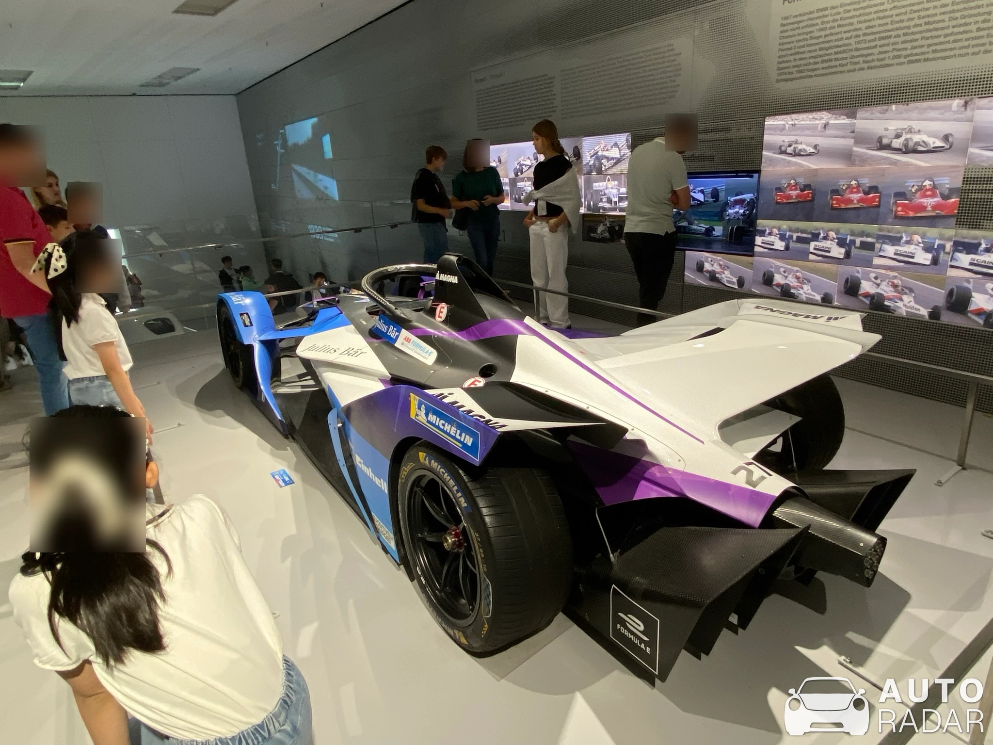 BMW iFE.21 Formula E Gen2 spotted in München