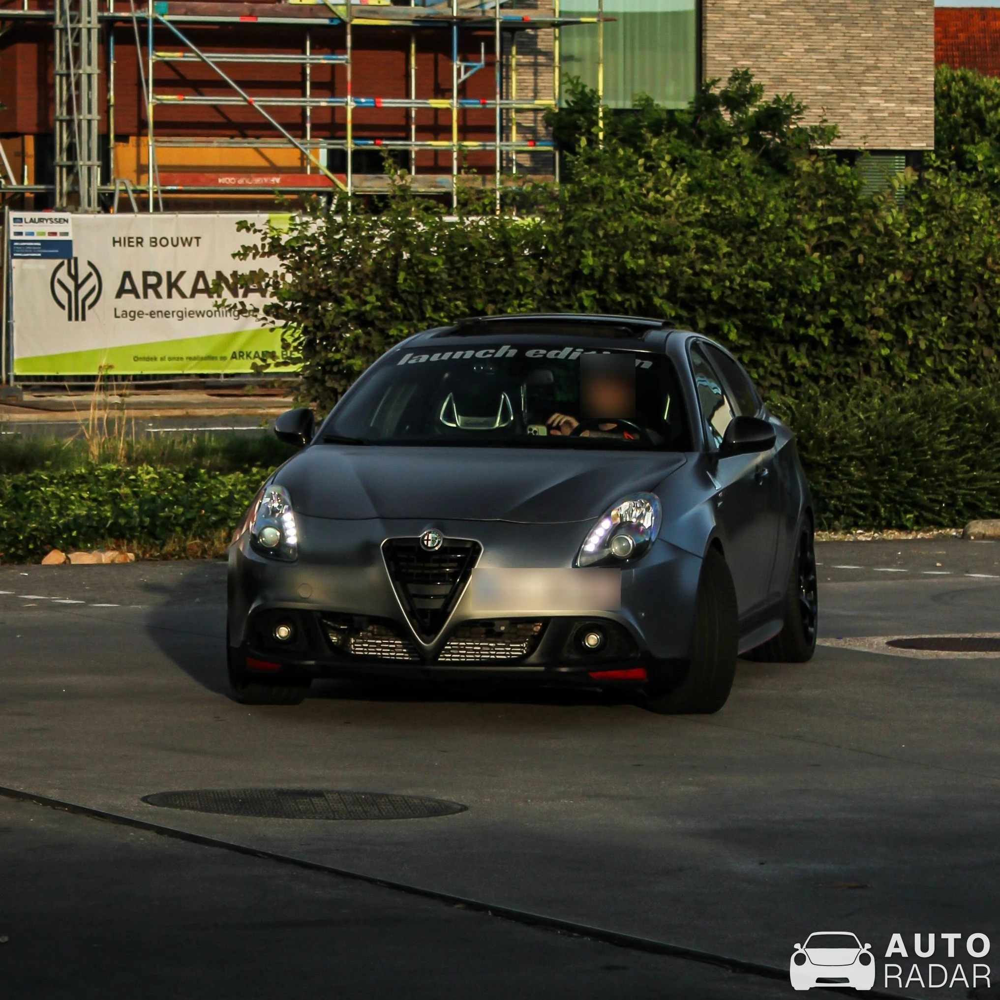 Alfa Romeo Giulietta Quadrifoglio Launch Edition spotted in Brecht