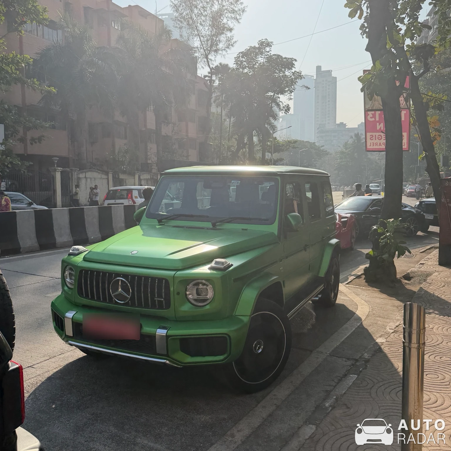 Mercedes-AMG G 63 W463 2018 spotted in Mumbai, India