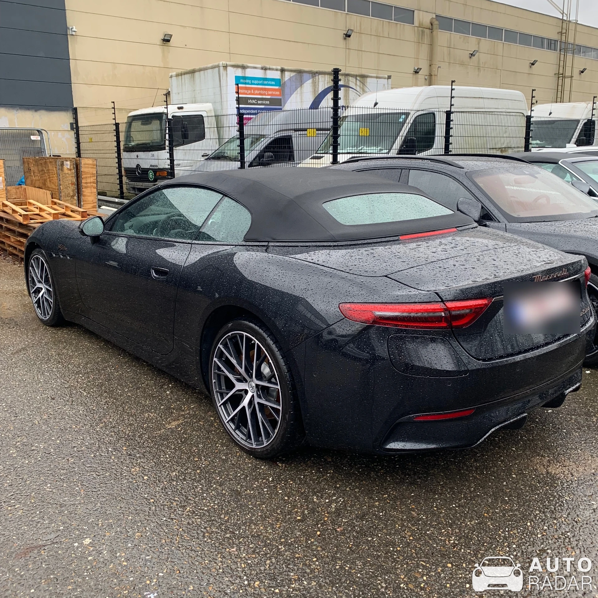 Maserati GranCabrio spotted in Wommelgem, België