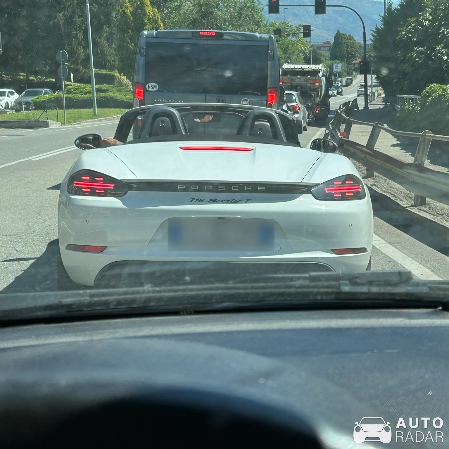 Porsche 718 Boxster T spotted in Aosta
