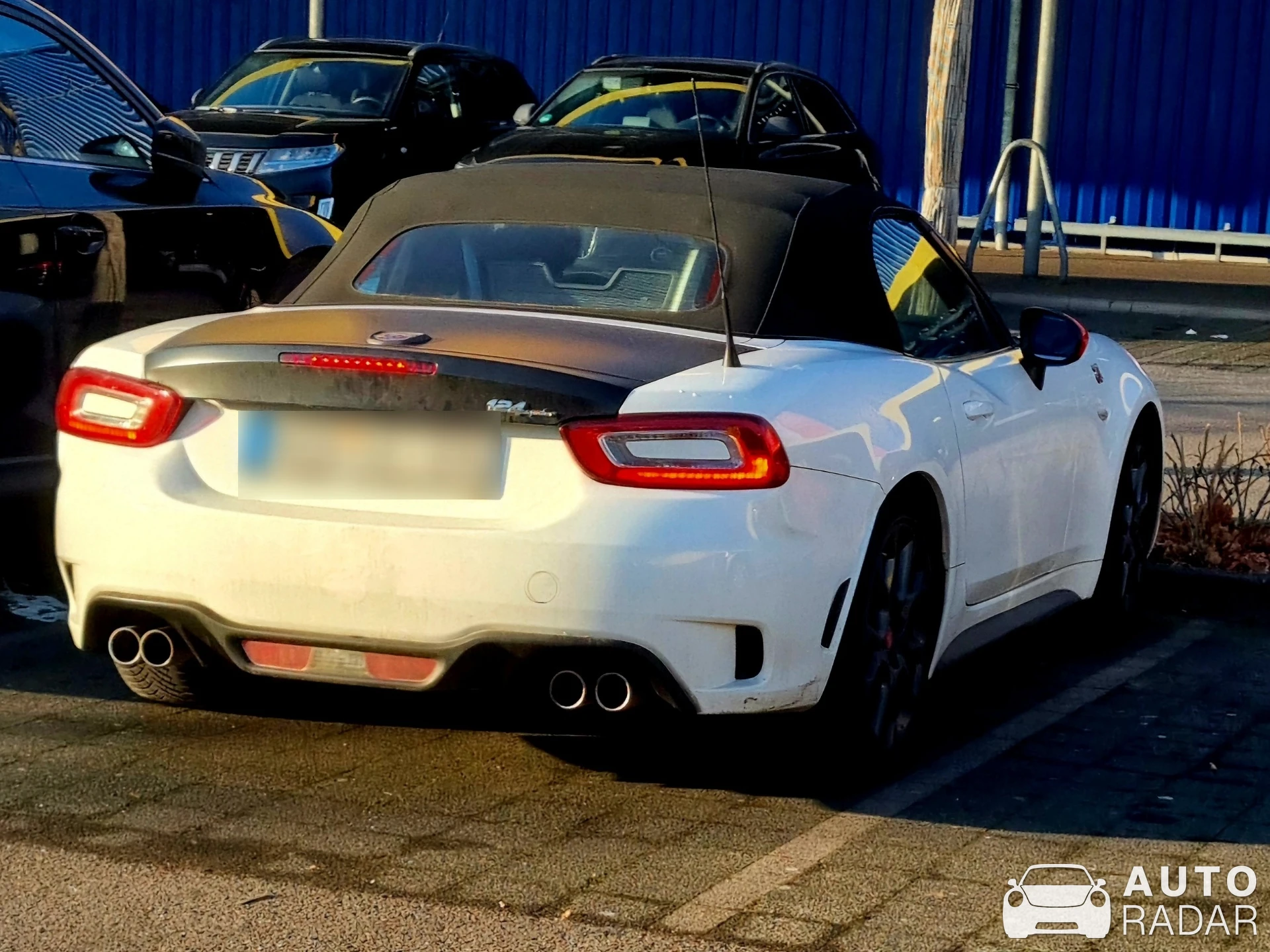 Abarth 124 Spyder spotted in Saarlouis, Germany