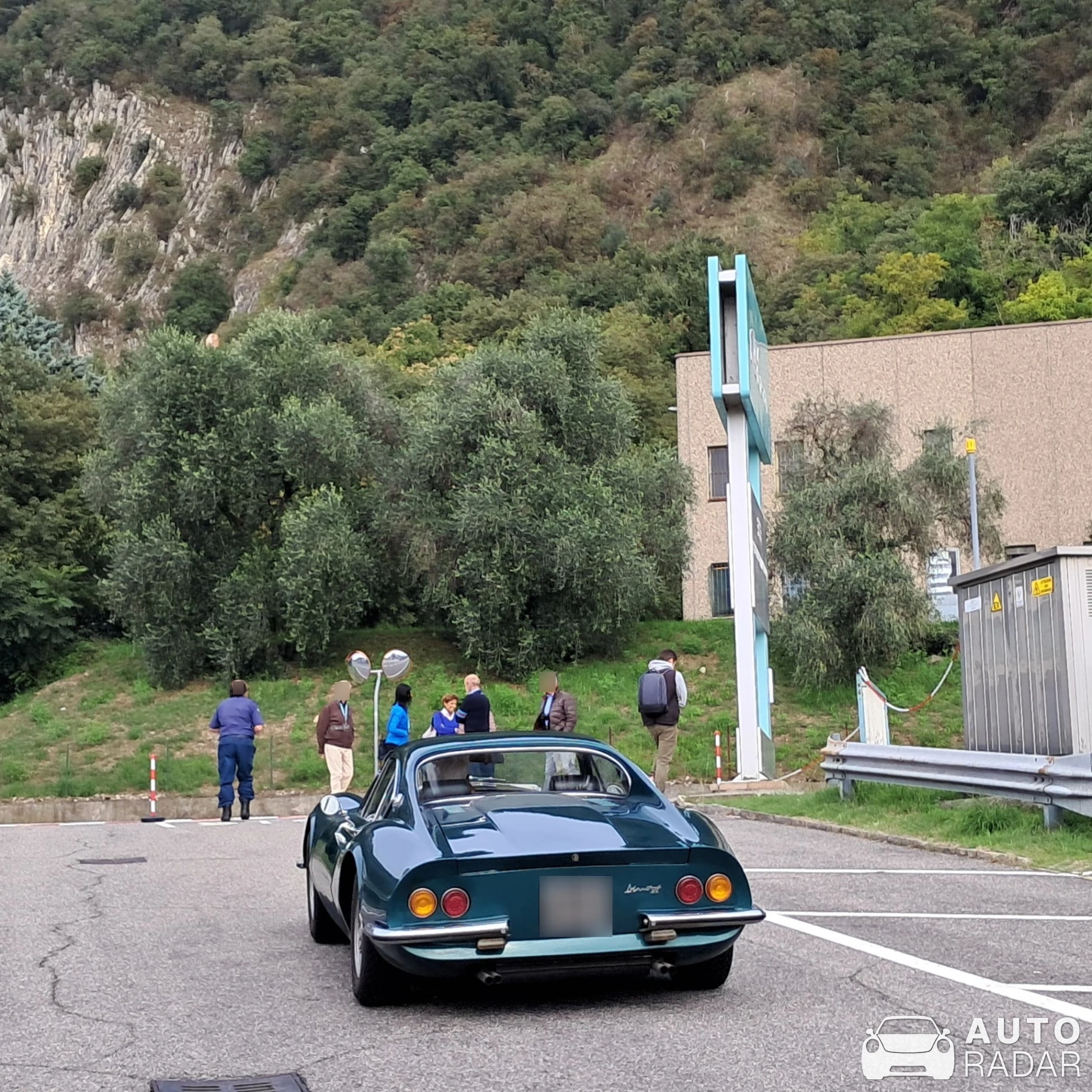 Ferrari Dino 246 GT spotted in Predore, Italy