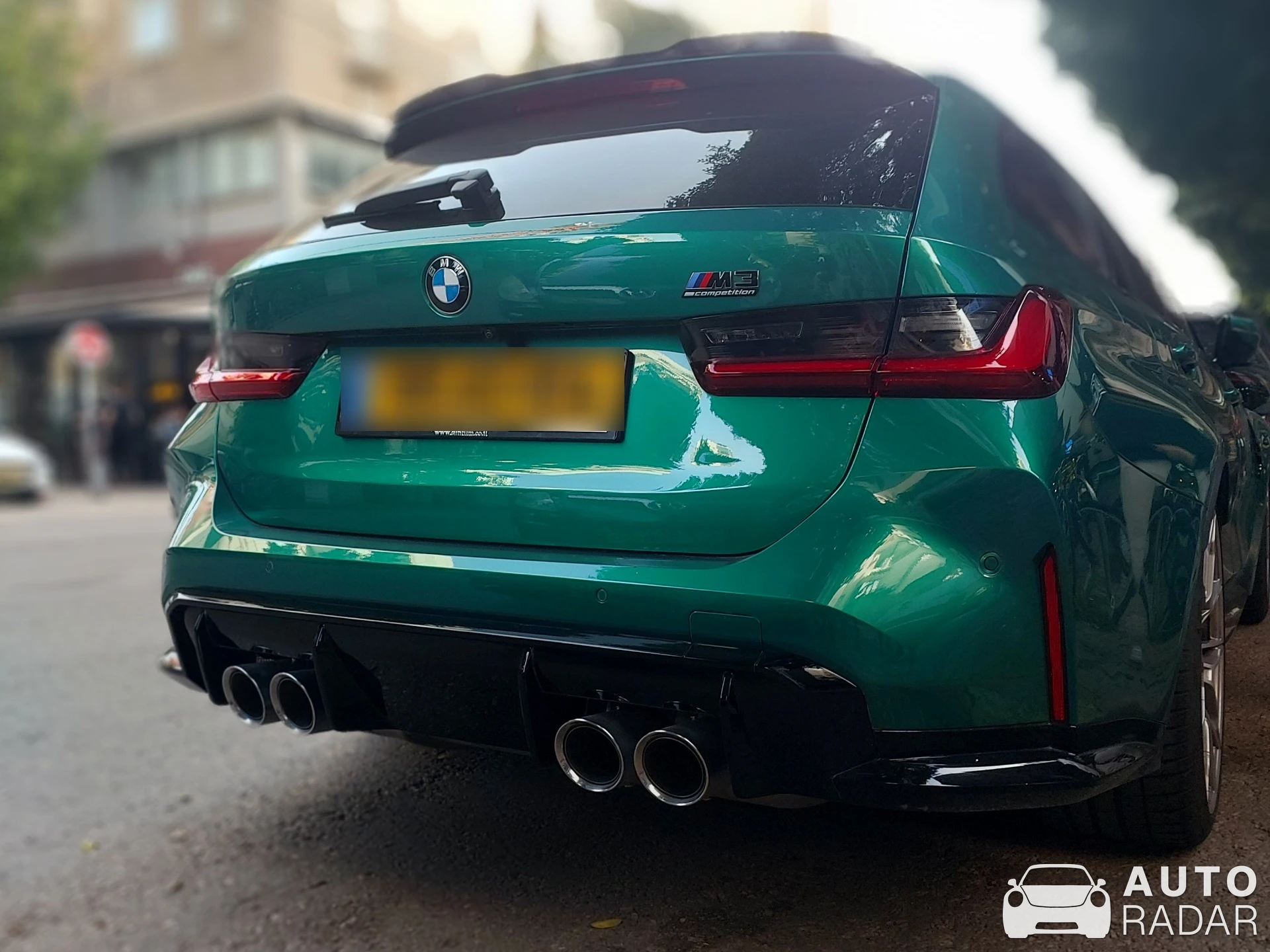 BMW M3 G81 Touring Competition spotted in Tel Aviv-Yafo, Israel