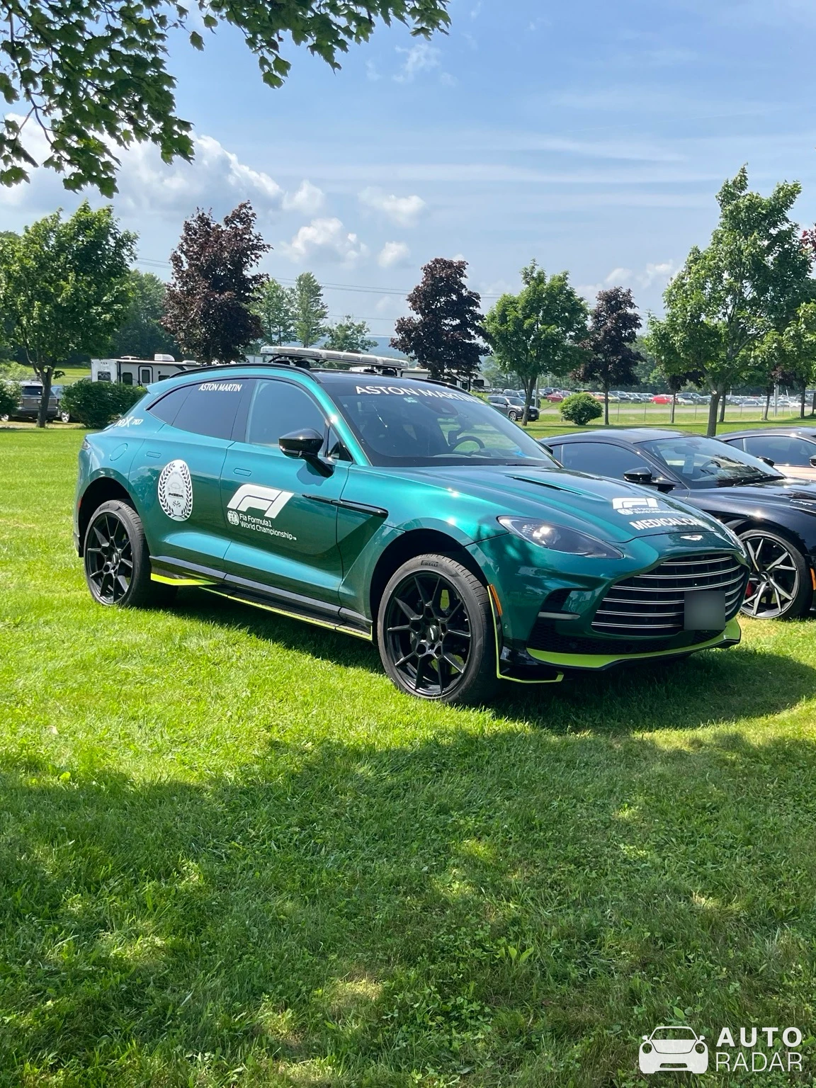 Aston Martin DBX707 Medical Car spotted in Montour Falls