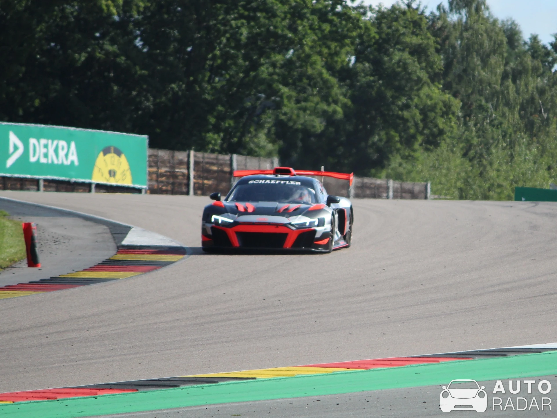 Audi R8 LMS GT2 spotted in Hohenstein-Ernstthal
