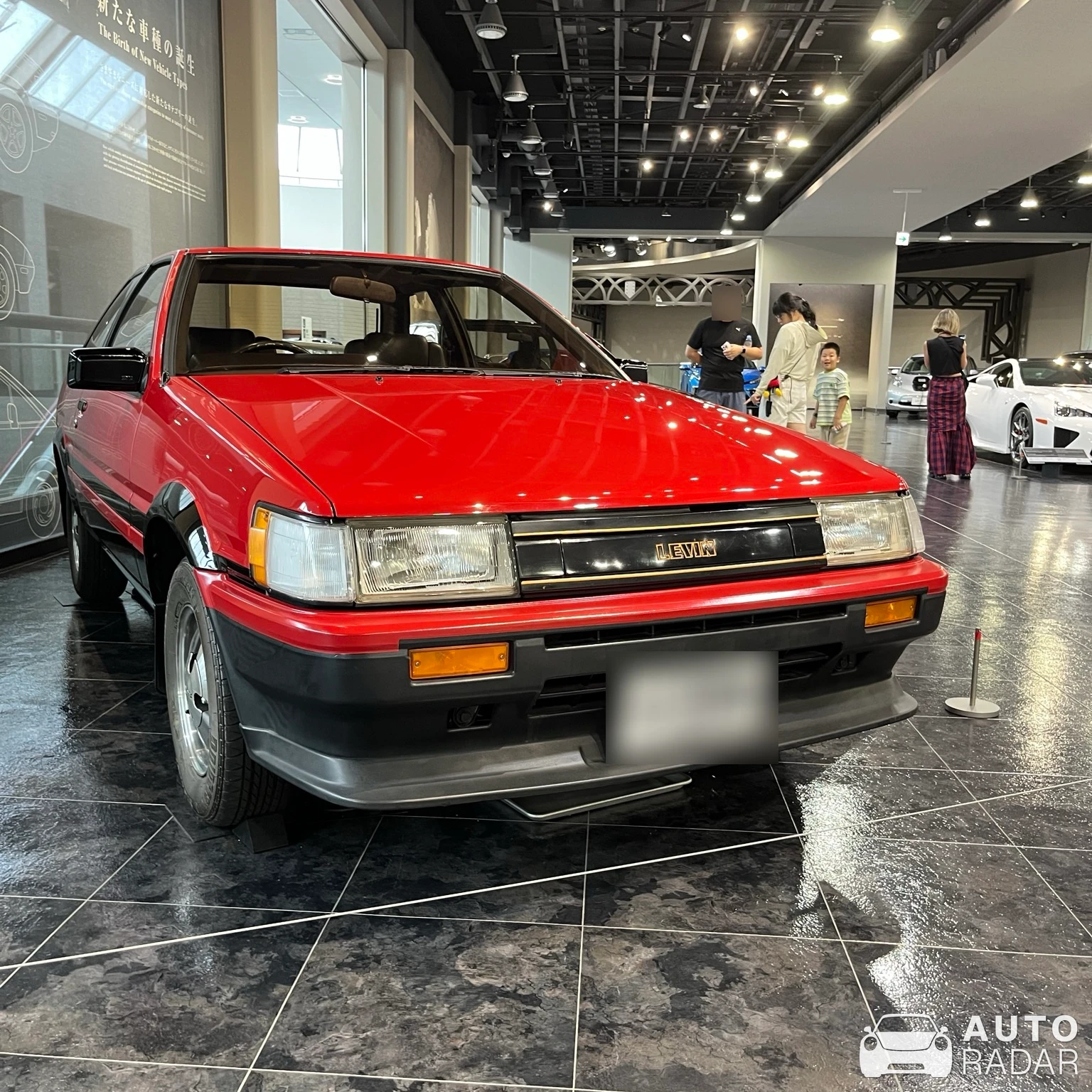Toyota Corolla Levin AE85 spotted in Nagakute