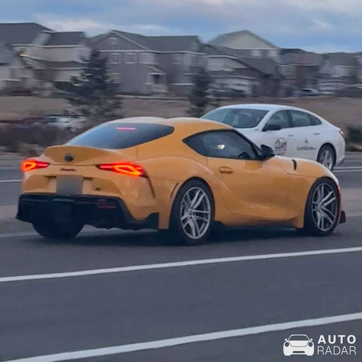 Toyota GR Supra A90 spotted in Parker, United States