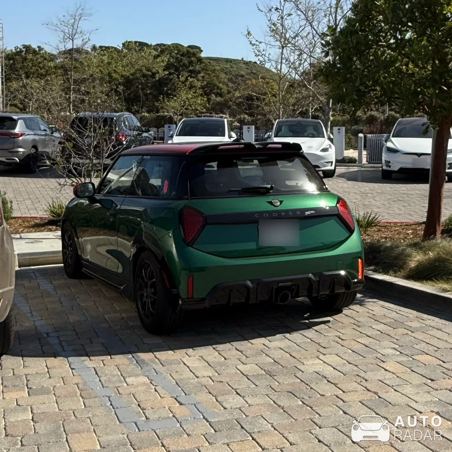 Mini F66 Cooper S John Cooper Works spotted in Malibu