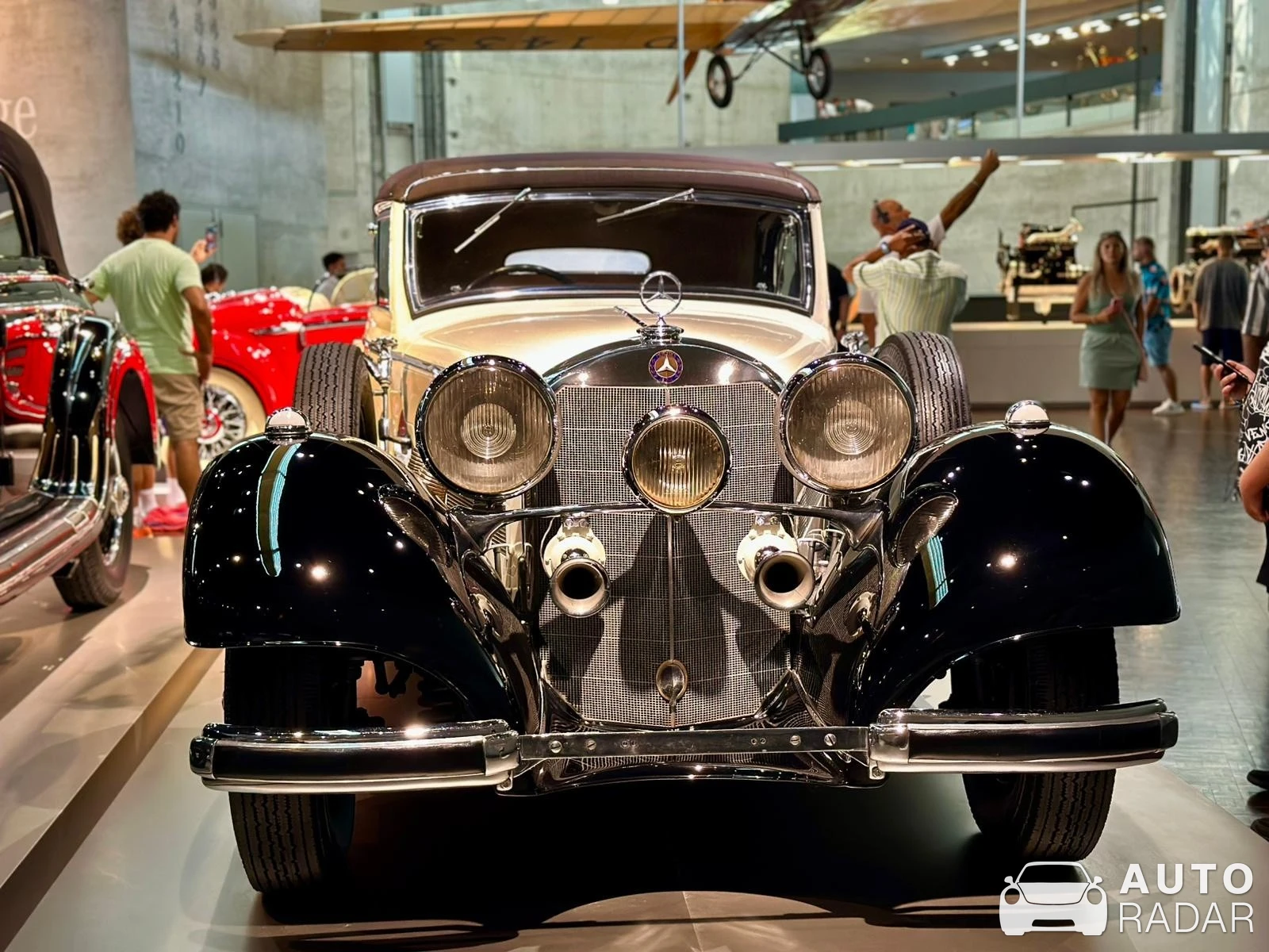 Mercedes-Benz 540K Cabriolet B spotted in Stuttgart