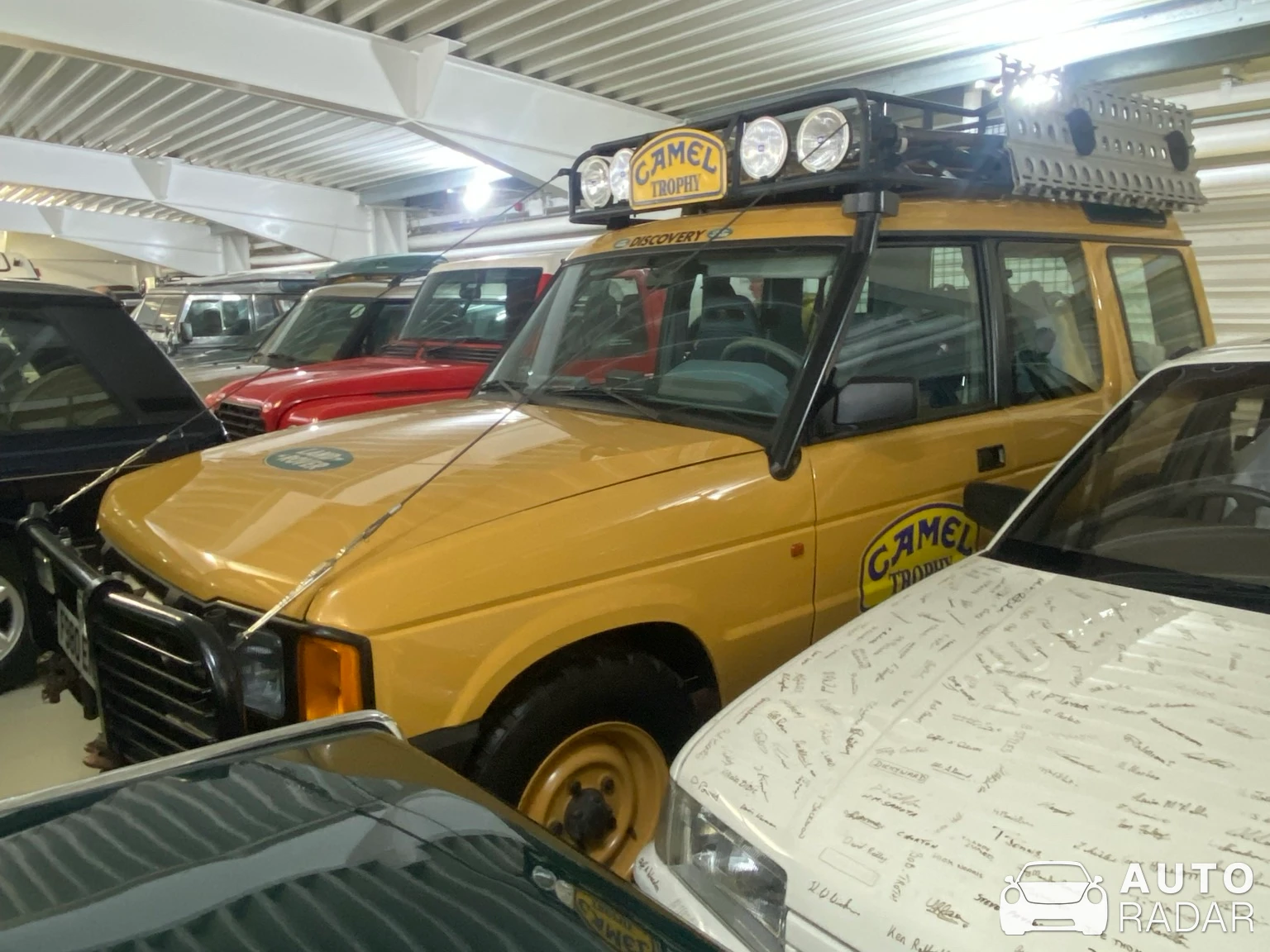 Land Rover Discovery Series I Camel Trophy spotted in Lighthorne Heath