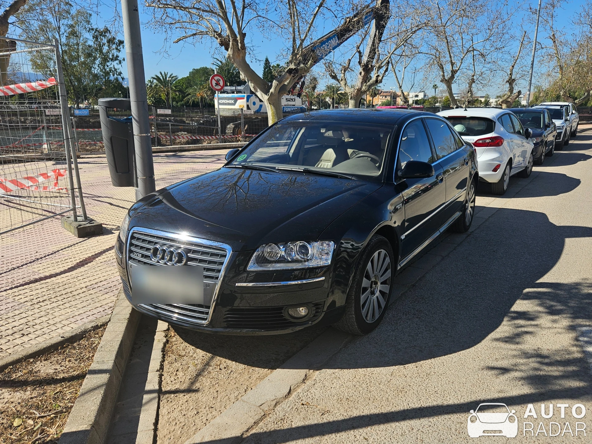 Audi A8L W12 spotted in Cullera