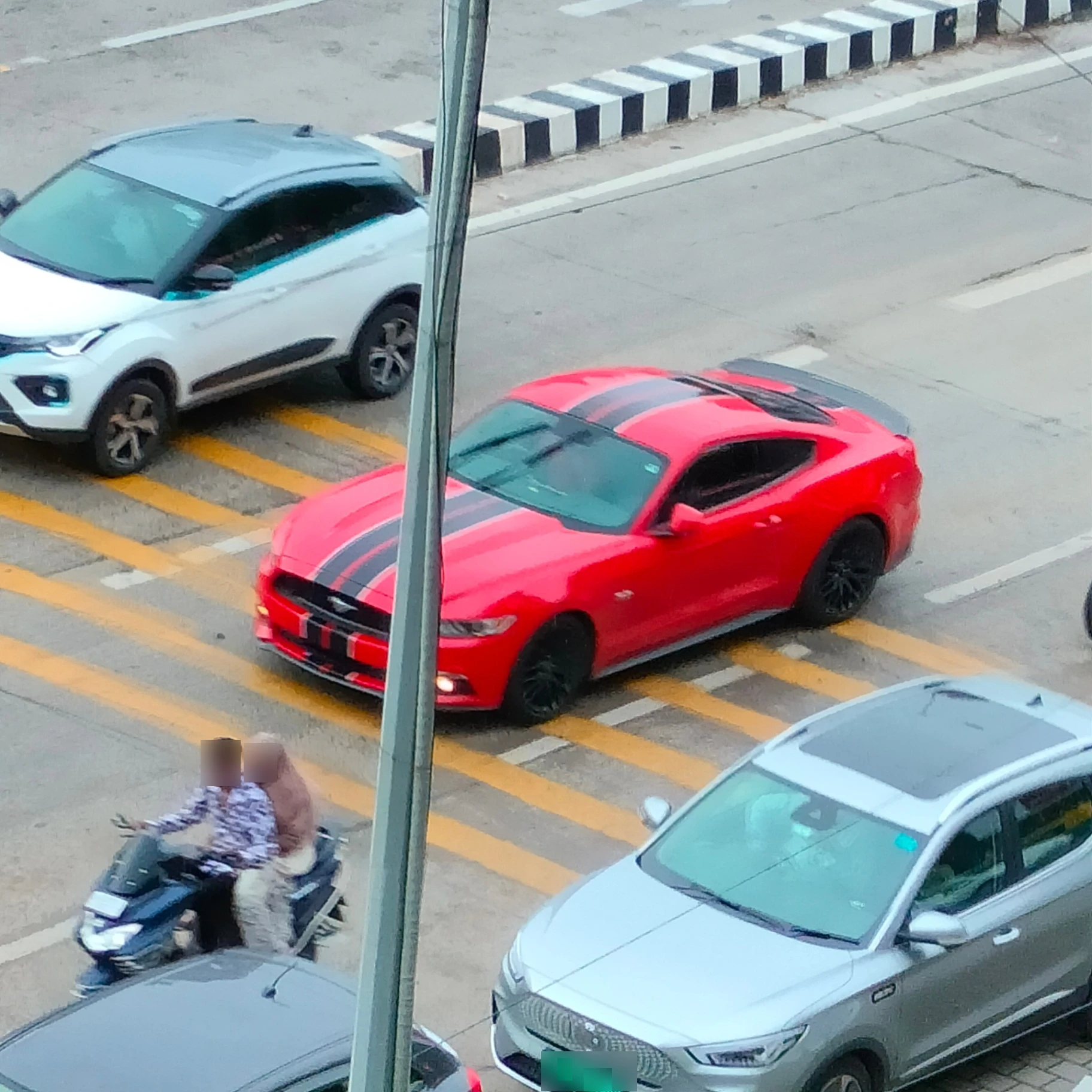 Ford Mustang spotted in Ahmedabad