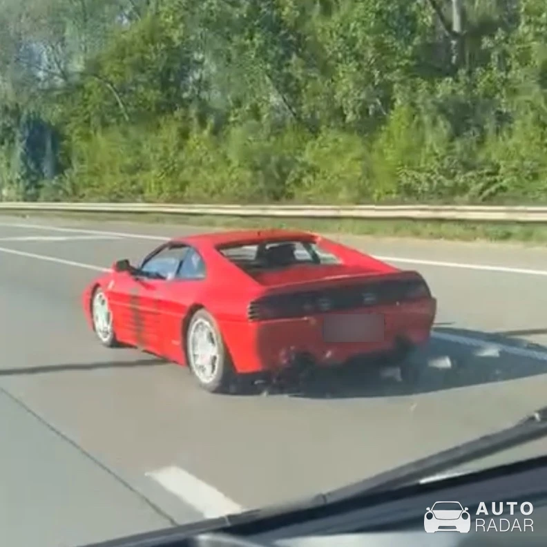 LB-Works Ferrari 348 spotted in Zemst