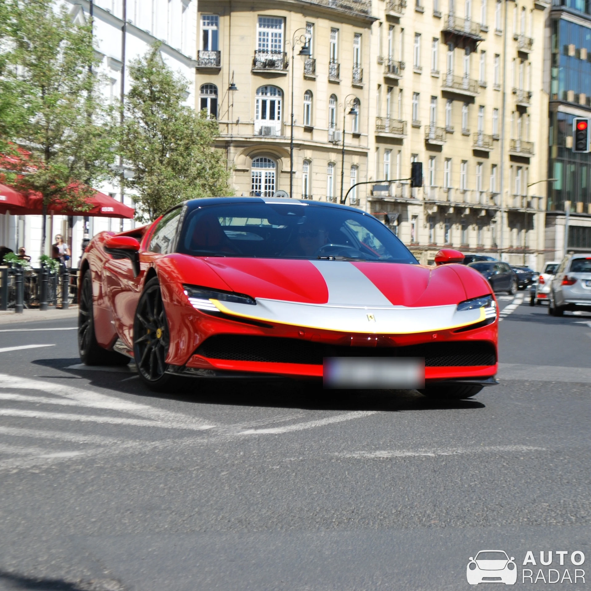 Ferrari SF90 Stradale Assetto Fiorano Novitec Rosso spotted in Warszawa, Poland