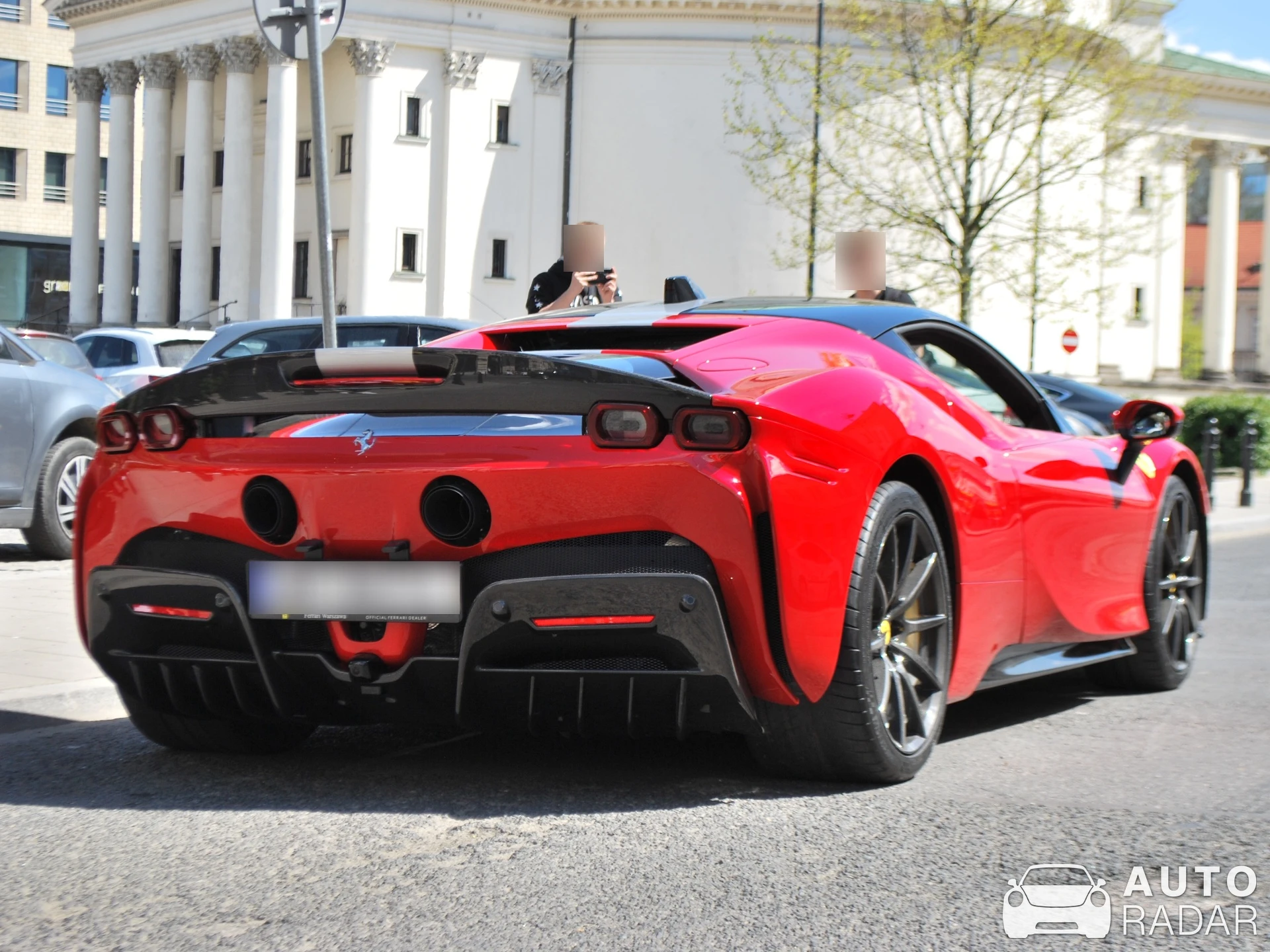 Ferrari SF90 Stradale Assetto Fiorano Novitec Rosso spotted in Warszawa