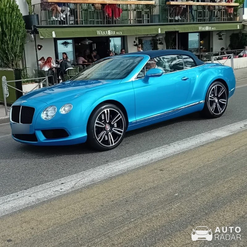 Bentley Continental GTC spotted in Nice, France