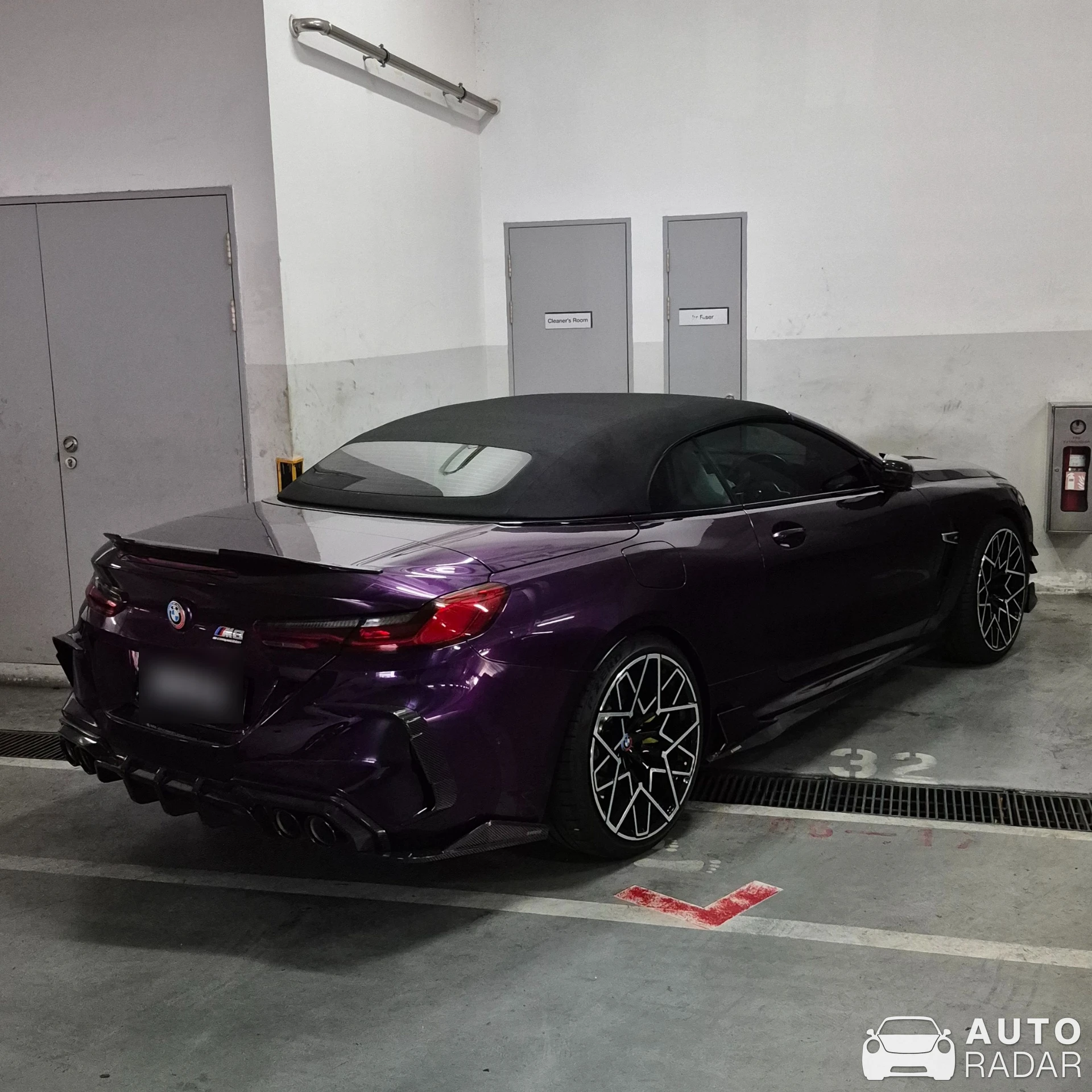 BMW M8 F91 Convertible Competition spotted in Singapore