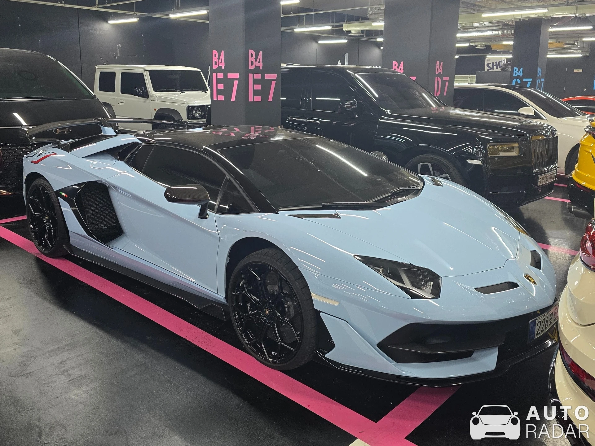 Lamborghini Aventador LP770-4 SVJ Roadster spotted in Seocho District, South Korea