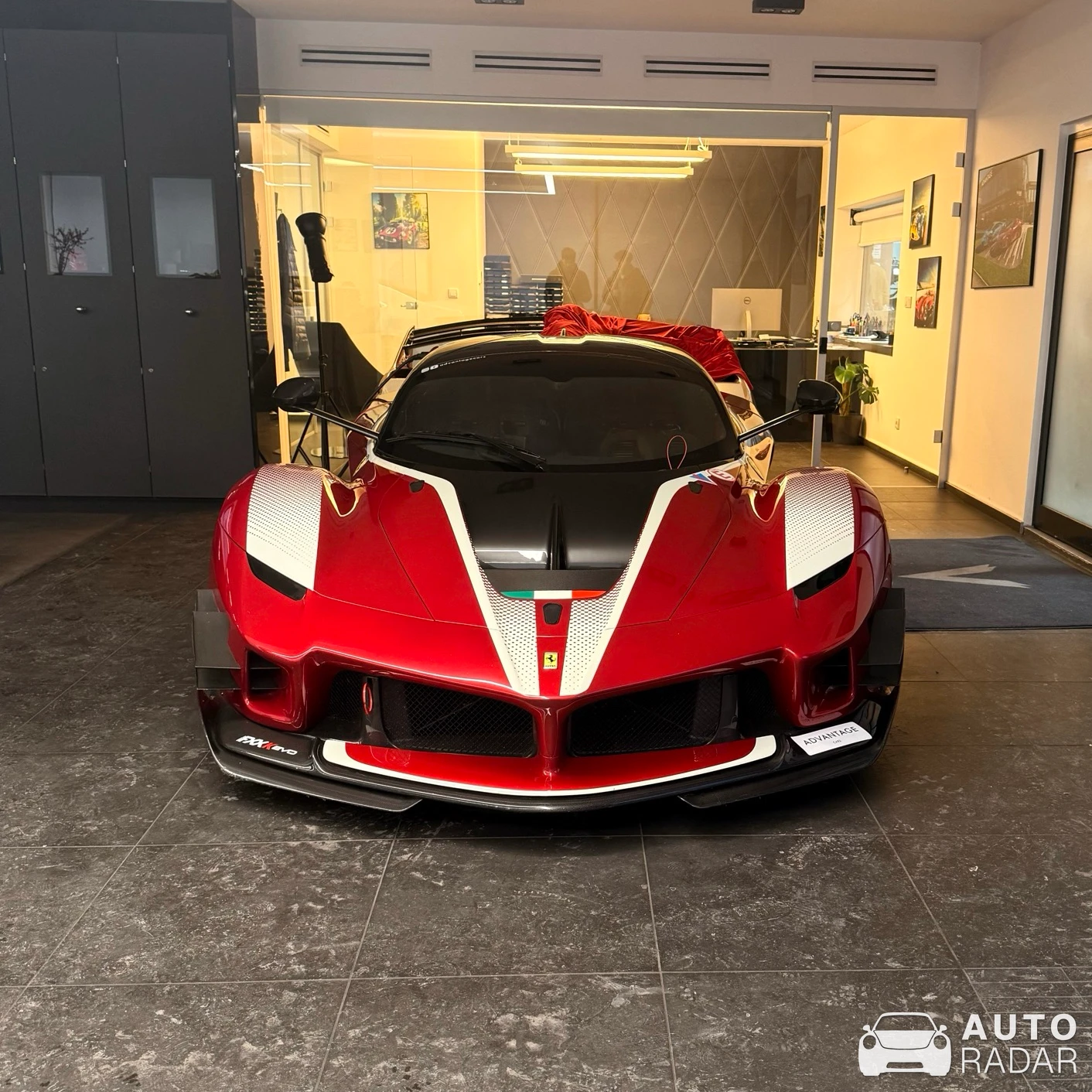 Ferrari FXX K Evo spotted in Praha 9, Czechia