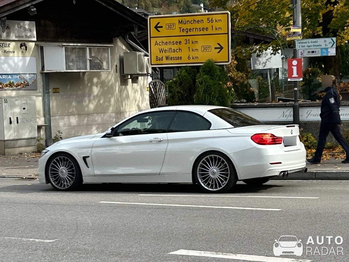 Alpina B4 BiTurbo Cabriolet spotted in Rottach-Egern