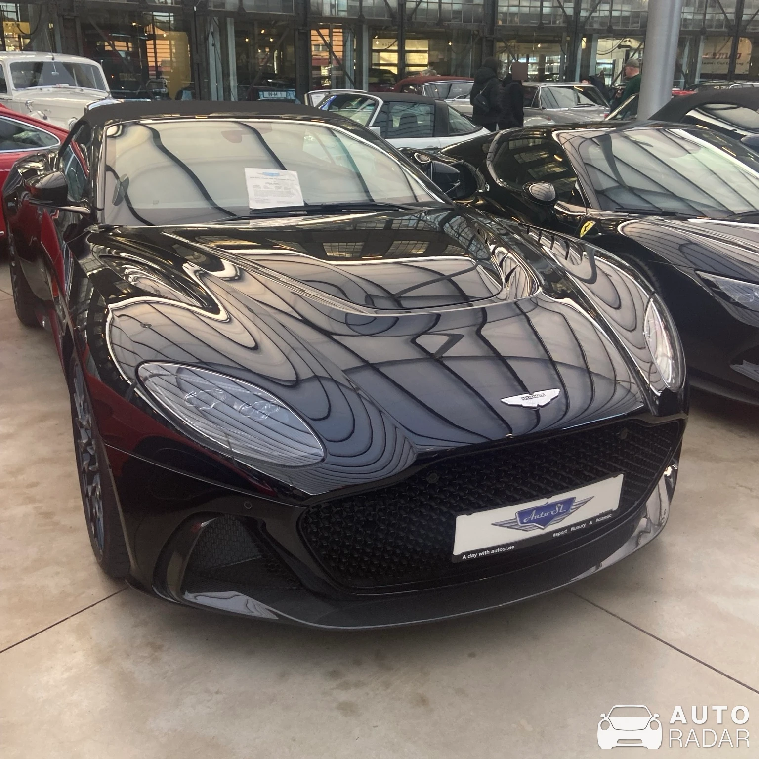 Aston Martin DBS Superleggera Volante spotted in Düsseldorf, Deutschland