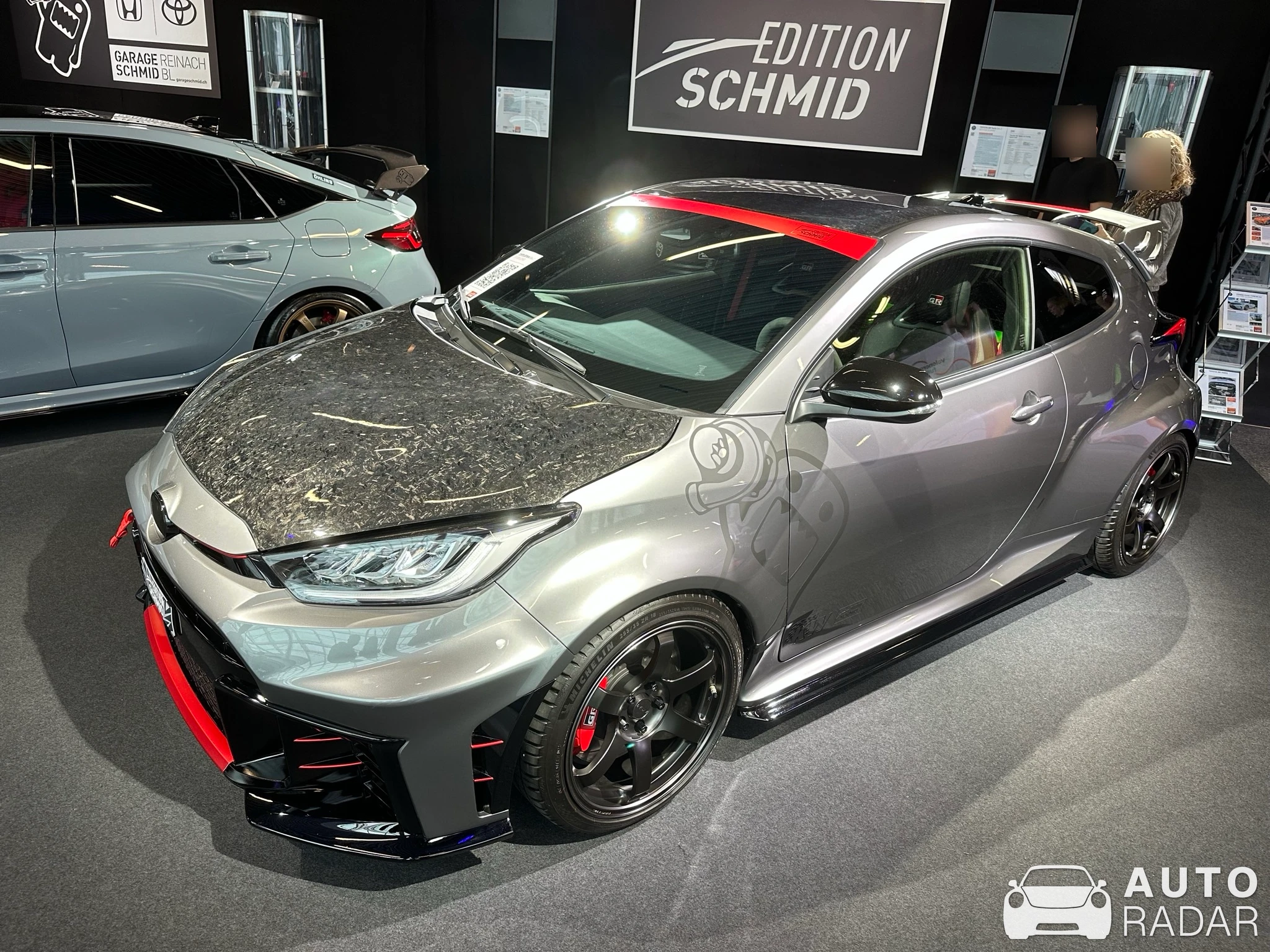 Toyota GR Yaris Edition Schmid spotted in Zürich
