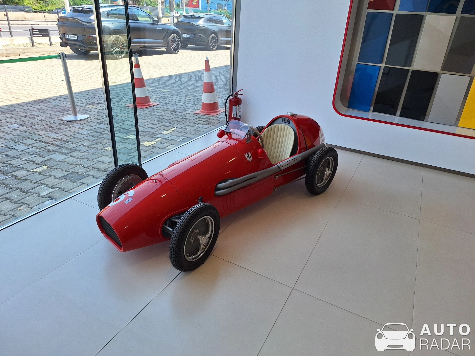 Ferrari Tipo 500 F2 spotted in Otopeni