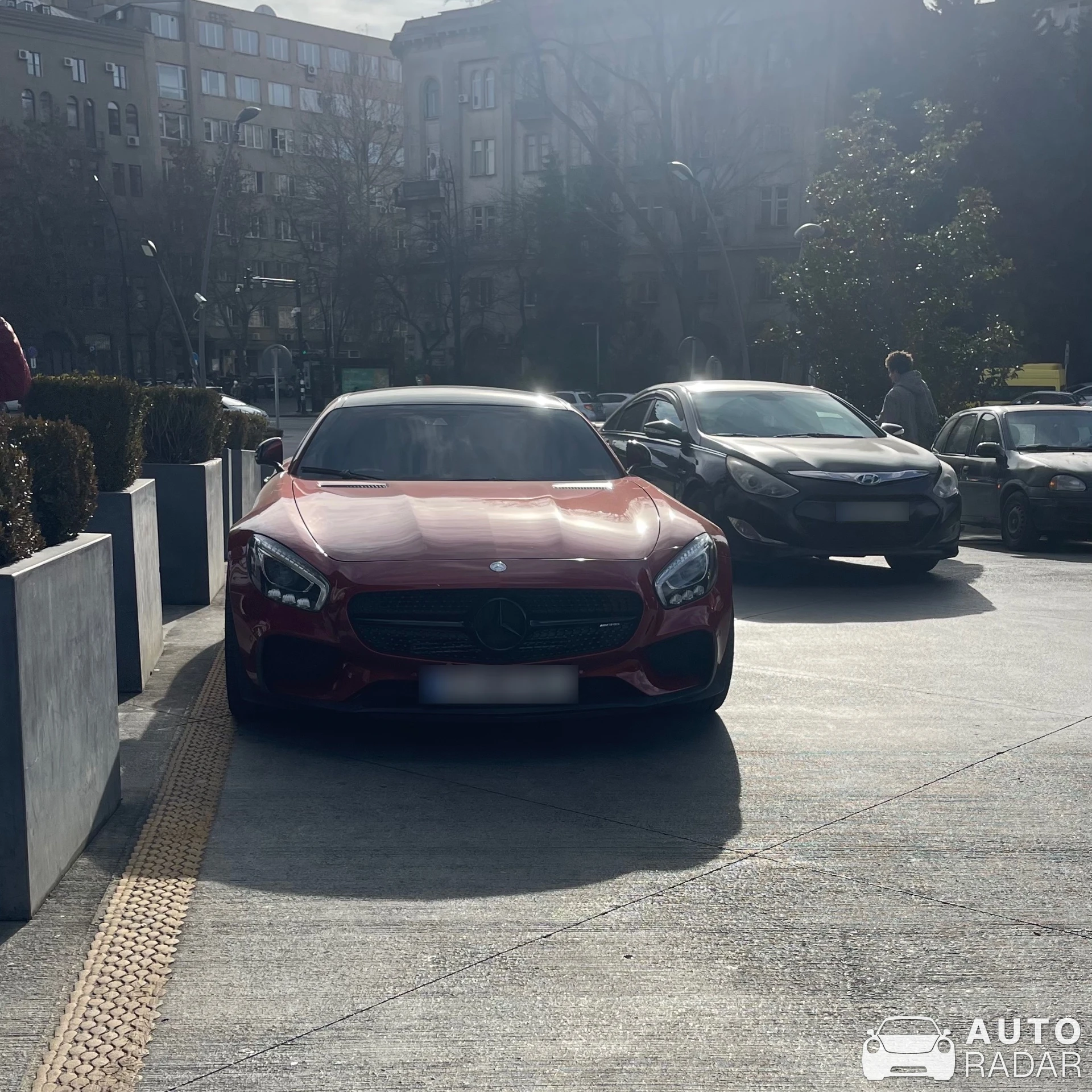 Mercedes-AMG GT C190 spotted in თბილისი, საქართველო