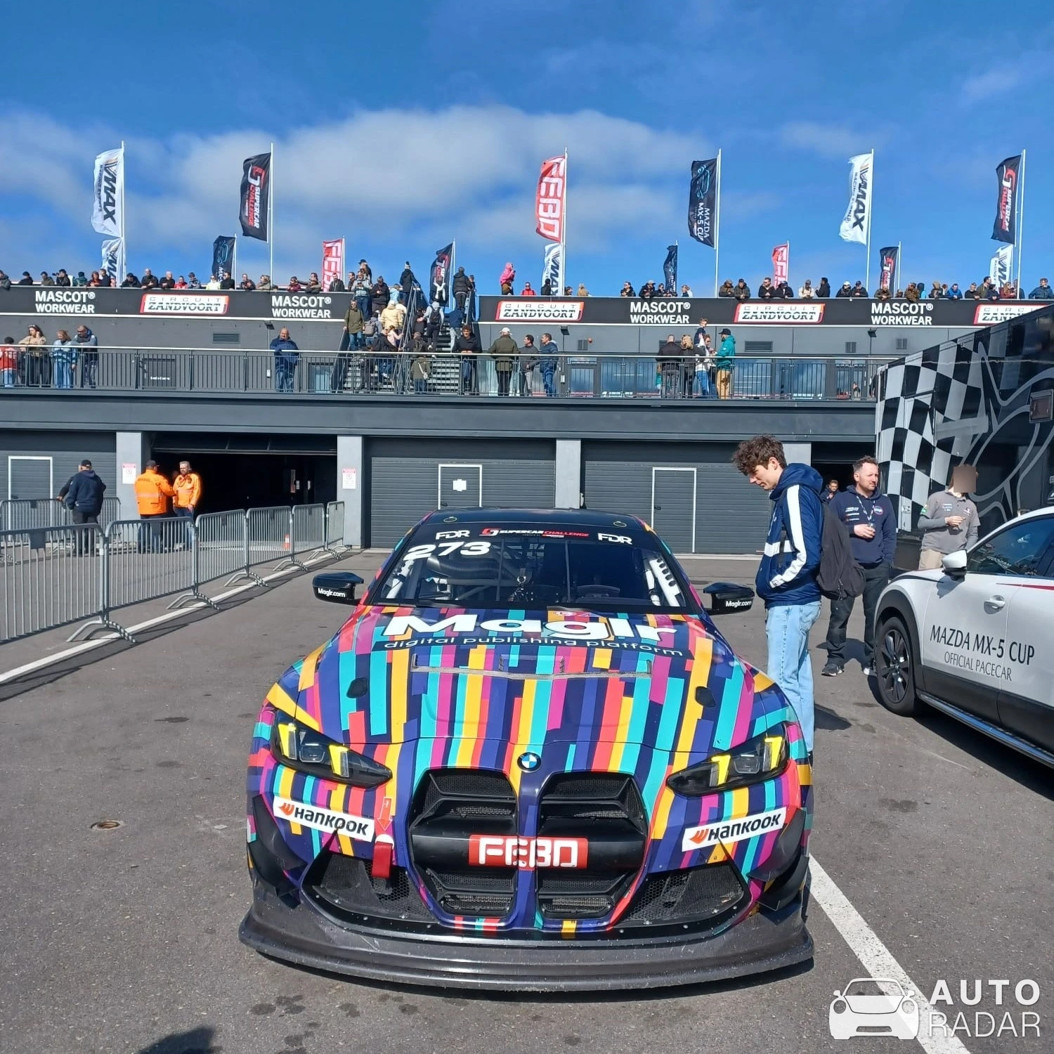 BMW M4 G82 GT4 spotted in Saint-Pierre