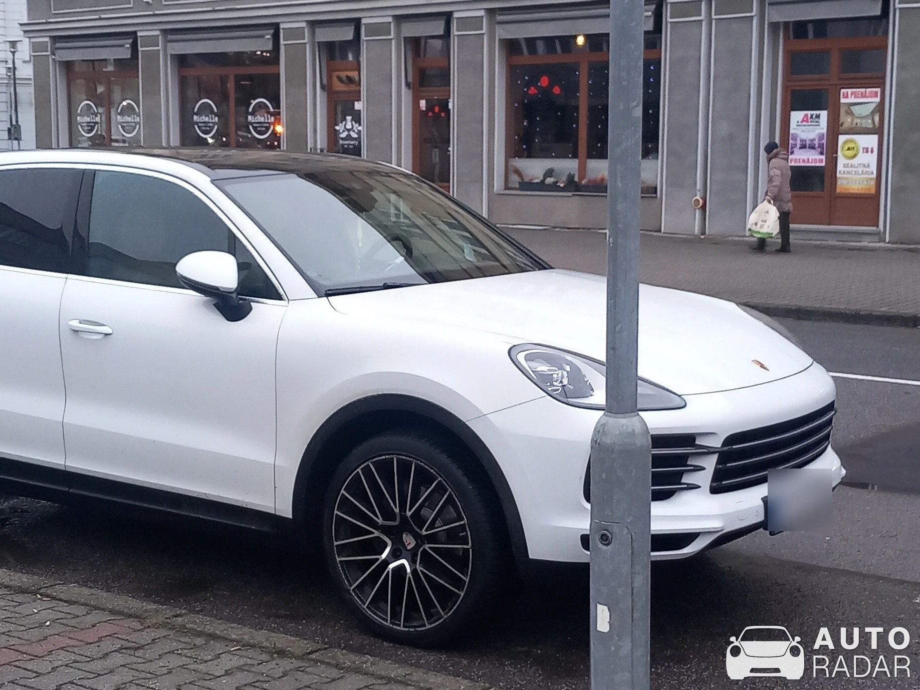 Porsche Cayenne spotted in Zvolen