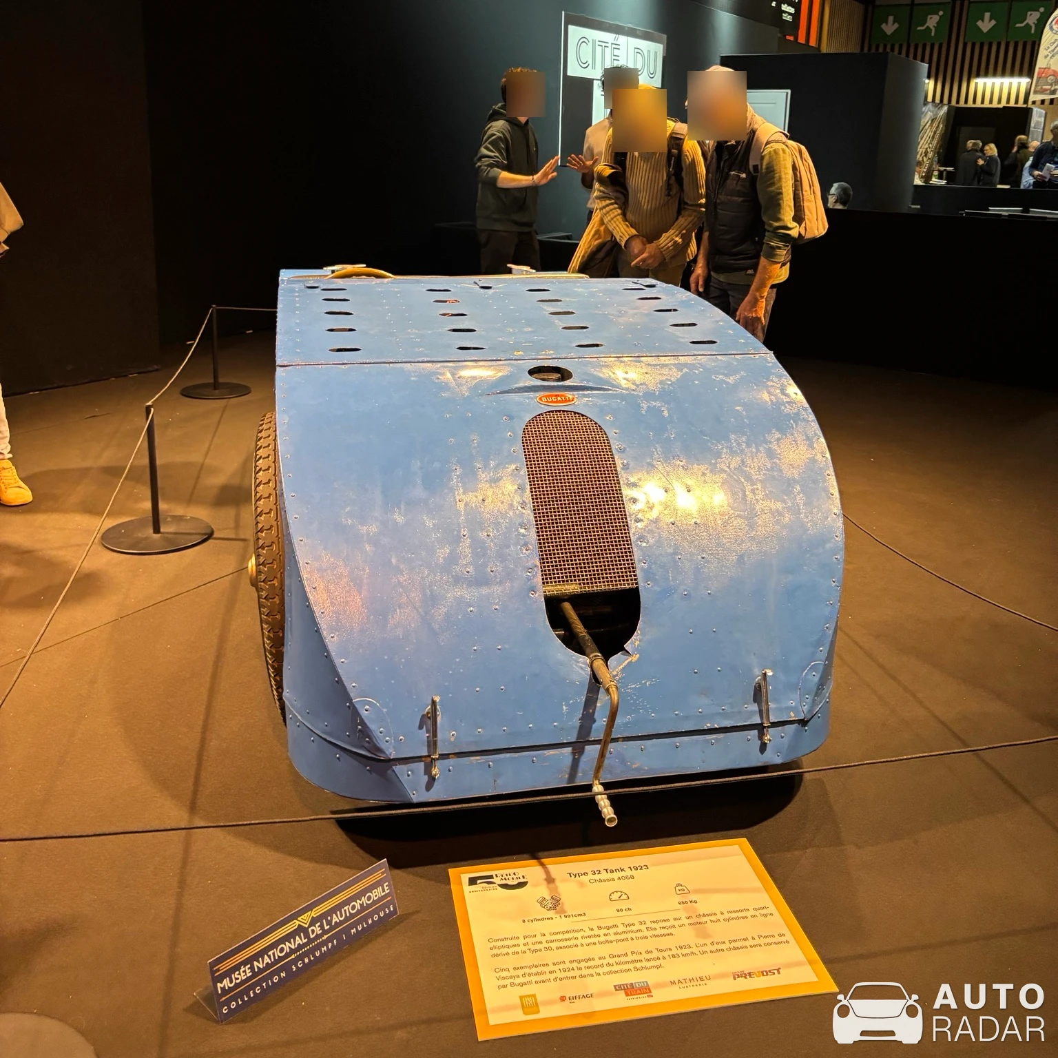 Bugatti Type 32 spotted in Paris