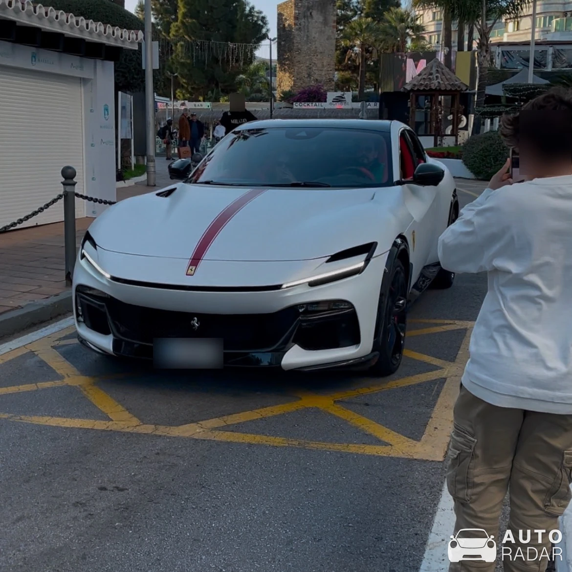 Ferrari Purosangue spotted in Marbella, Spain