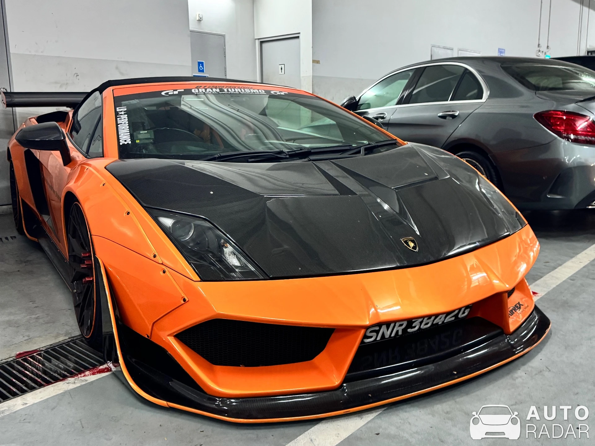 Lamborghini Gallardo Liberty Walk LB Performance Wide Body spotted in Singapore, Singapore