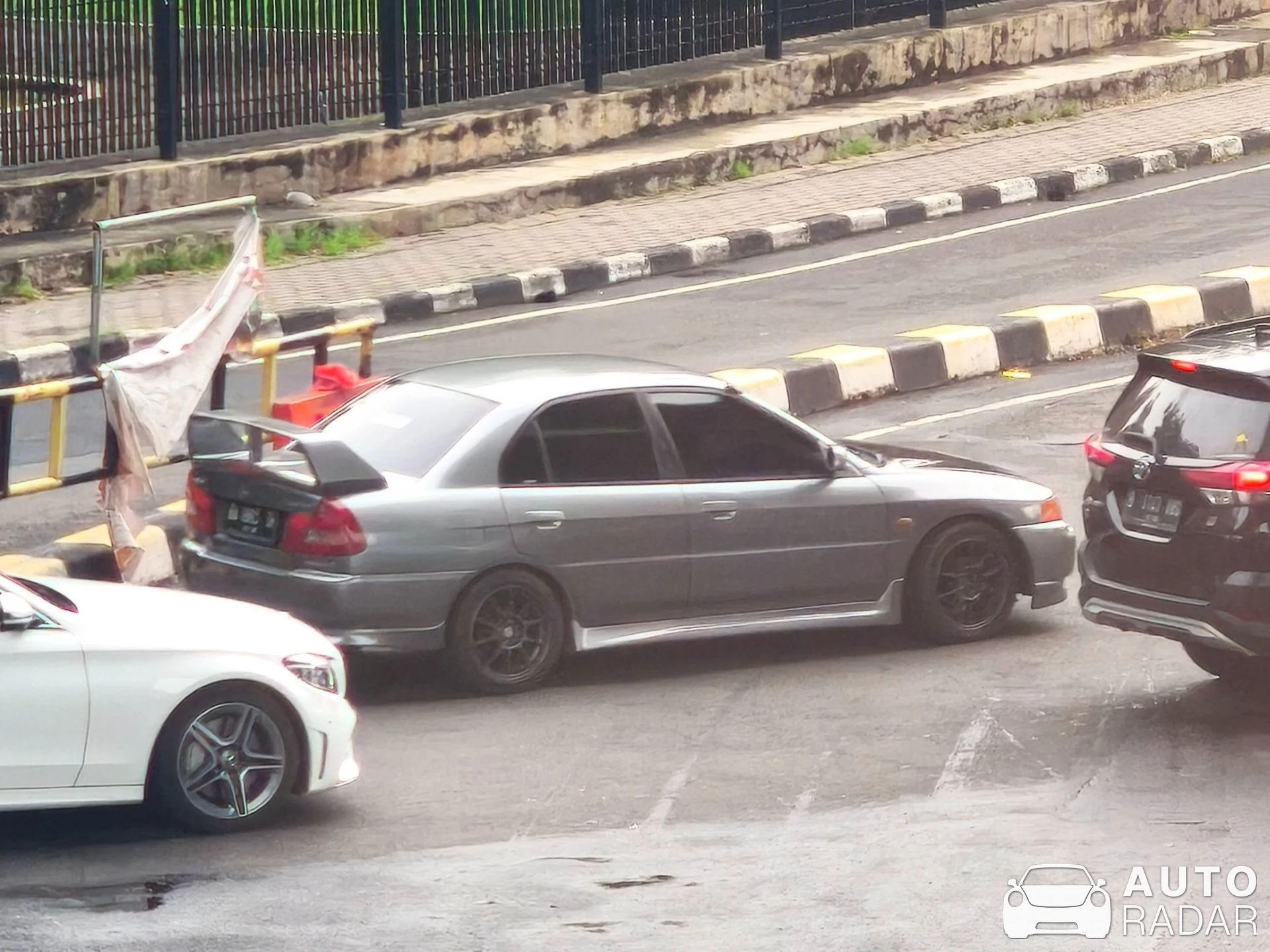 Mitsubishi Lancer Evolution IV spotted in Jakarta