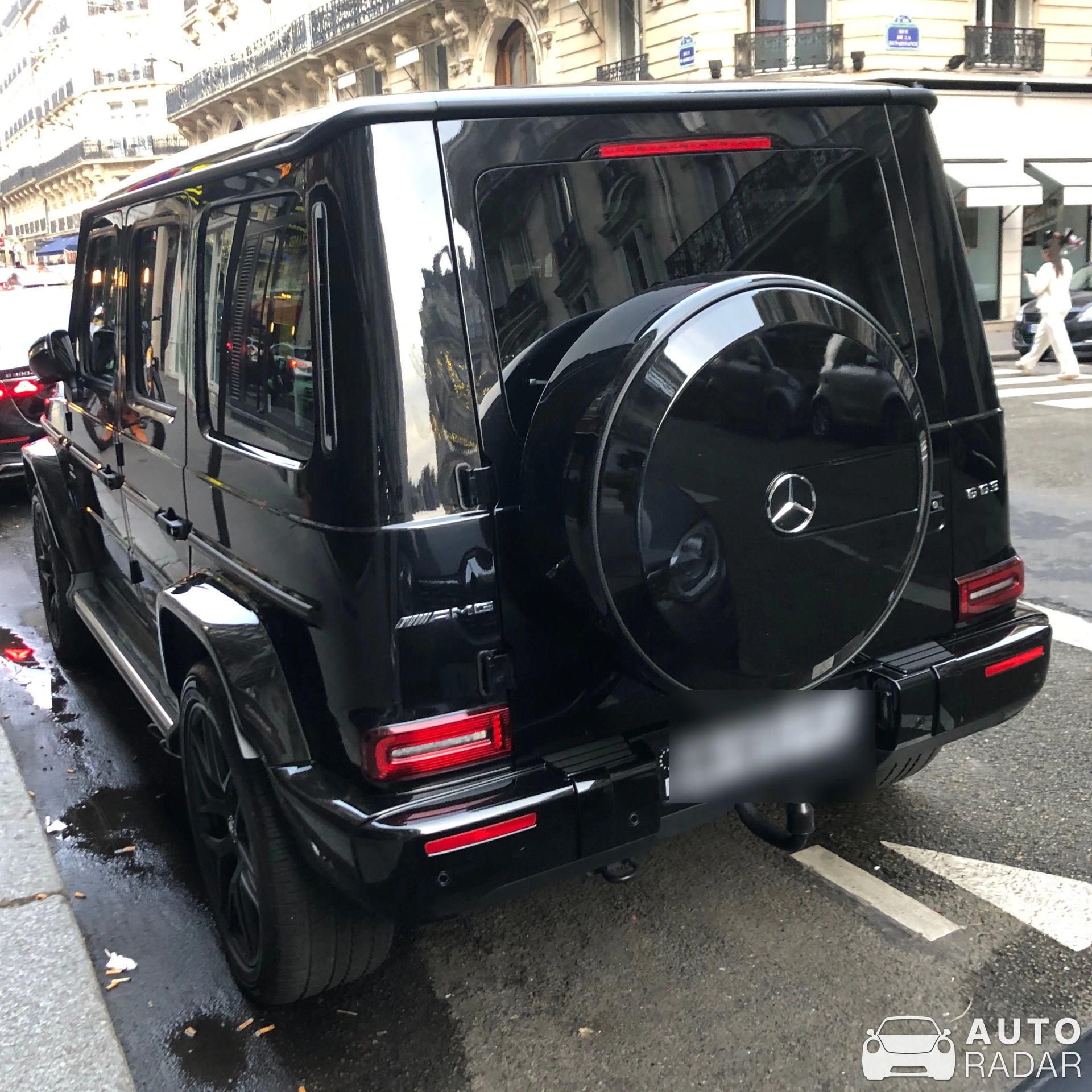 Mercedes-AMG G 63 W463 2018 spotted in Paris, France