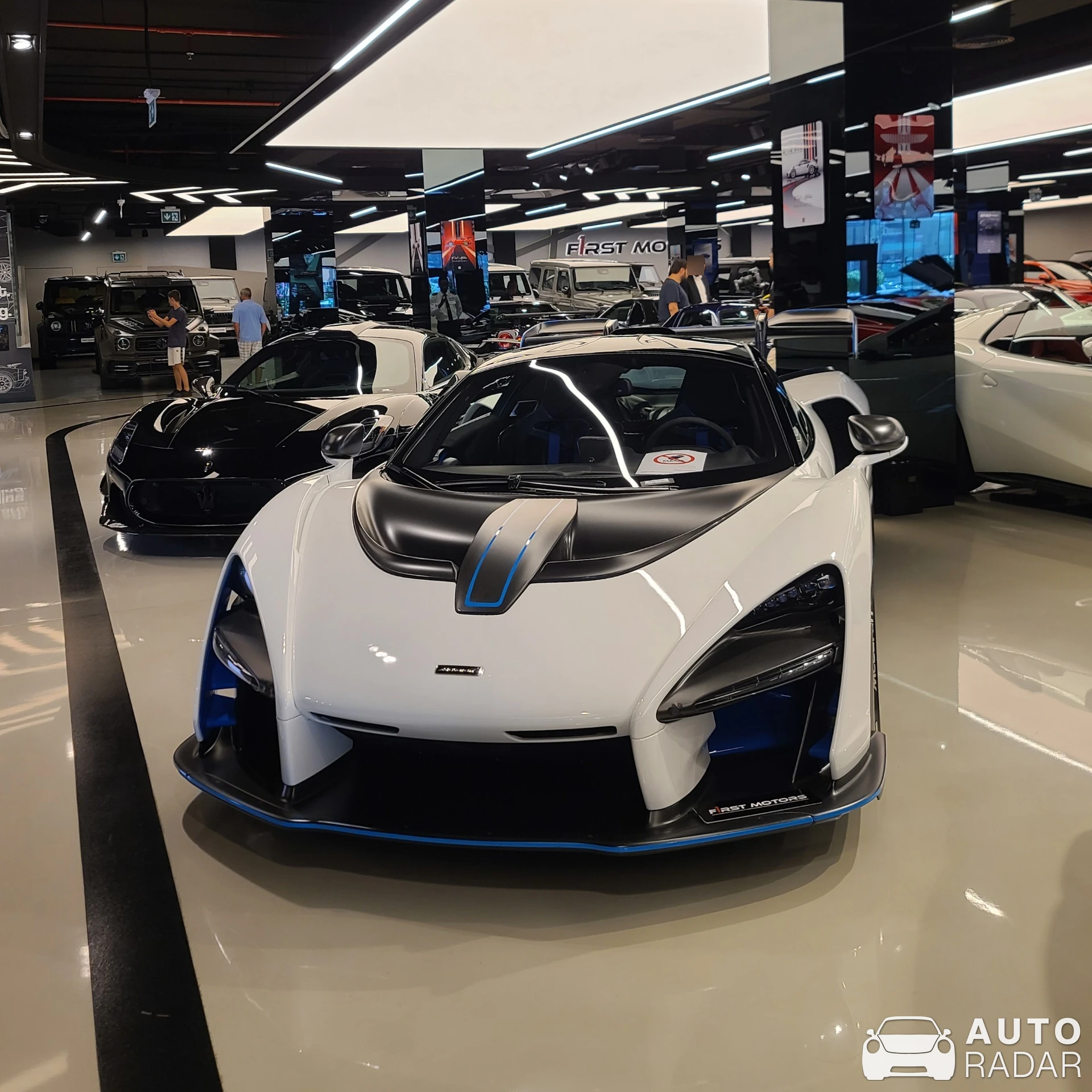 McLaren Senna spotted in Dubai, United Arab Emirates