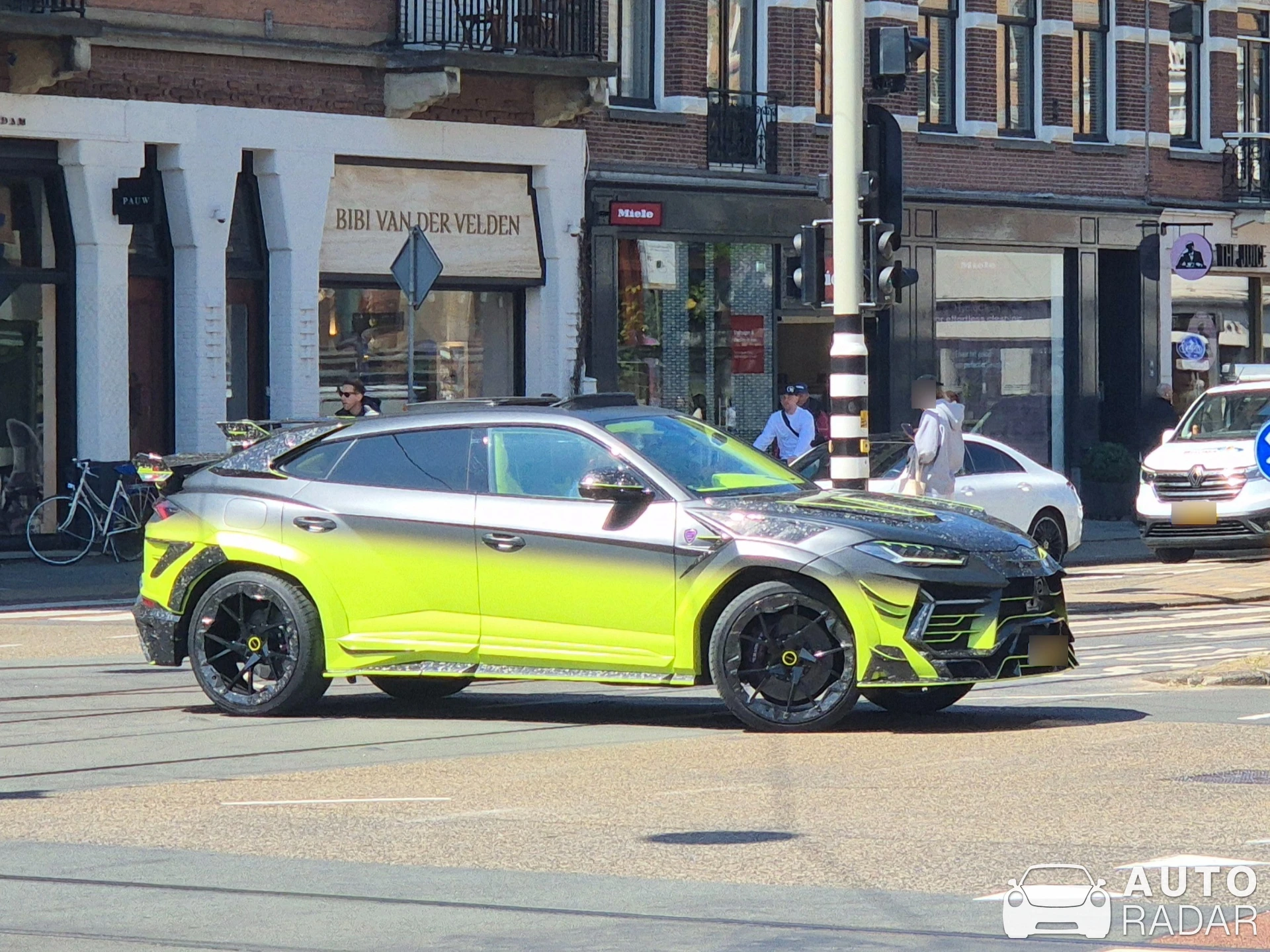 Lamborghini Urus Mansory Venatus Evo S spotted in Amsterdam