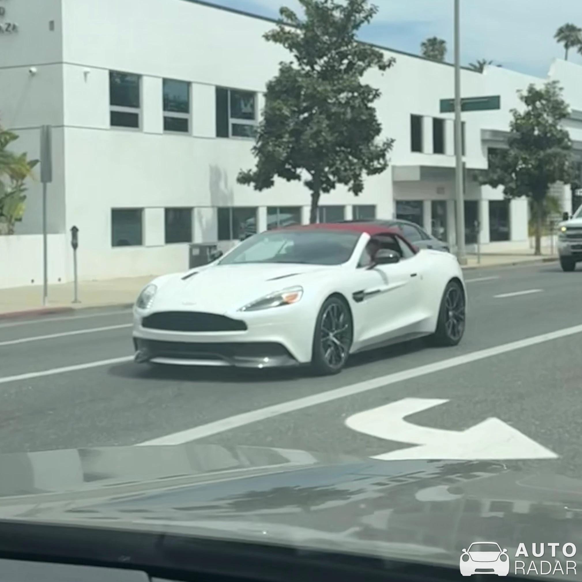 Aston Martin Vanquish S Volante 2017 spotted in Beverly Hills