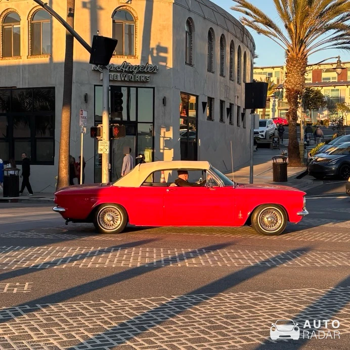 Chevrolet Corvair Monza Spyder spotted in Hermosa Beach