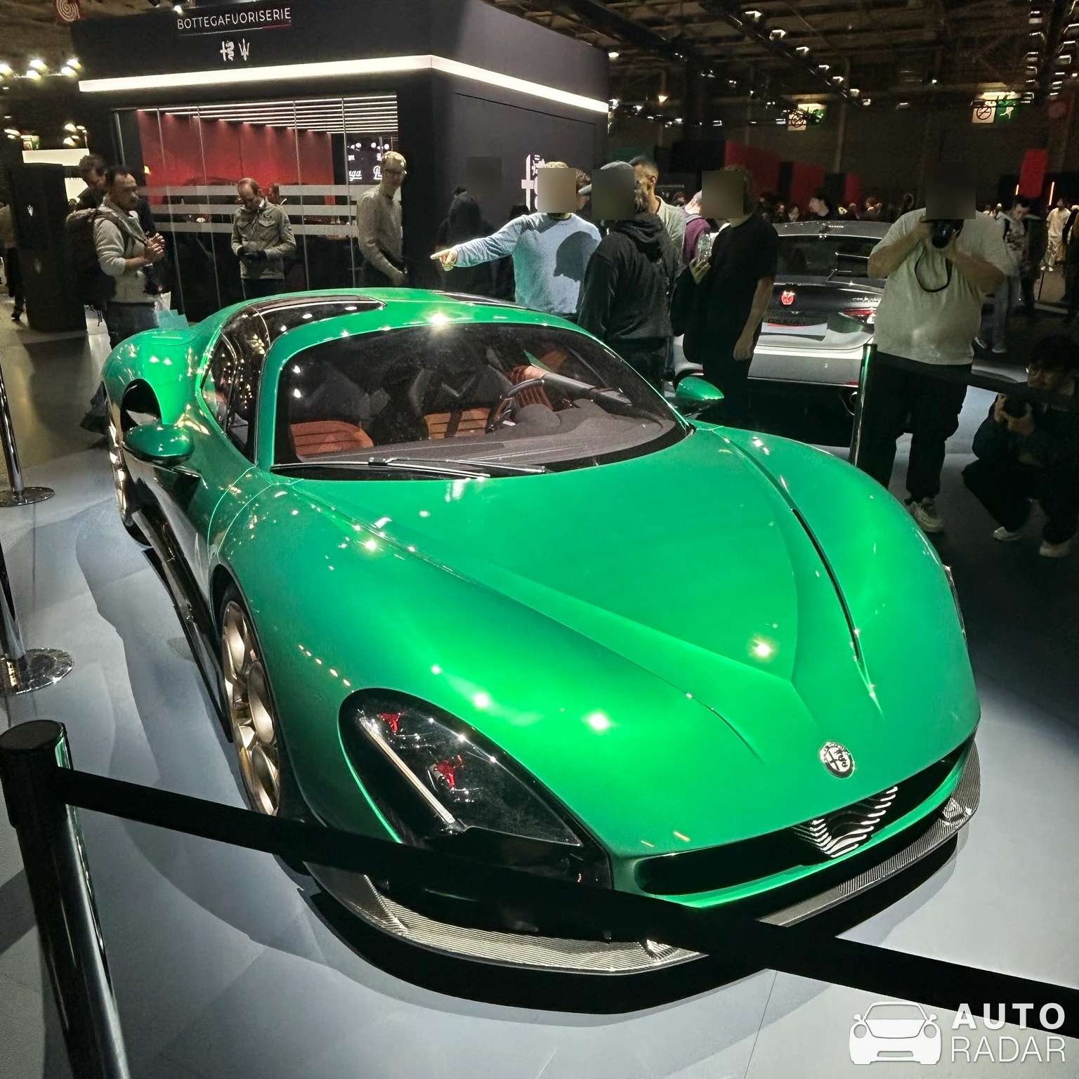 Alfa Romeo 33 Stradale spotted in Paris, France