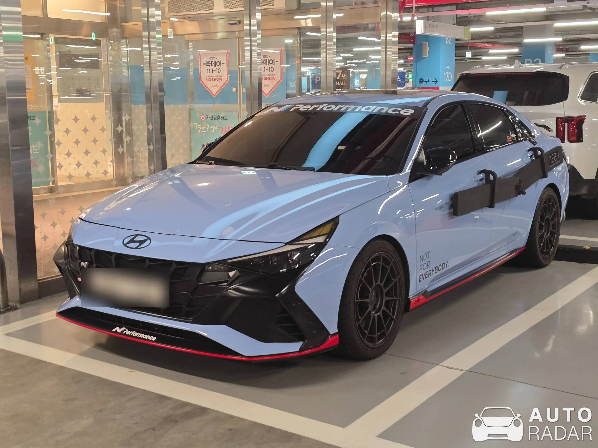 Hyundai Elantra N spotted in Hanam-si, South Korea